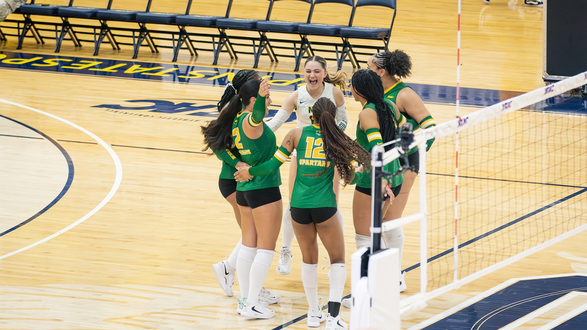 VB Team Huddle