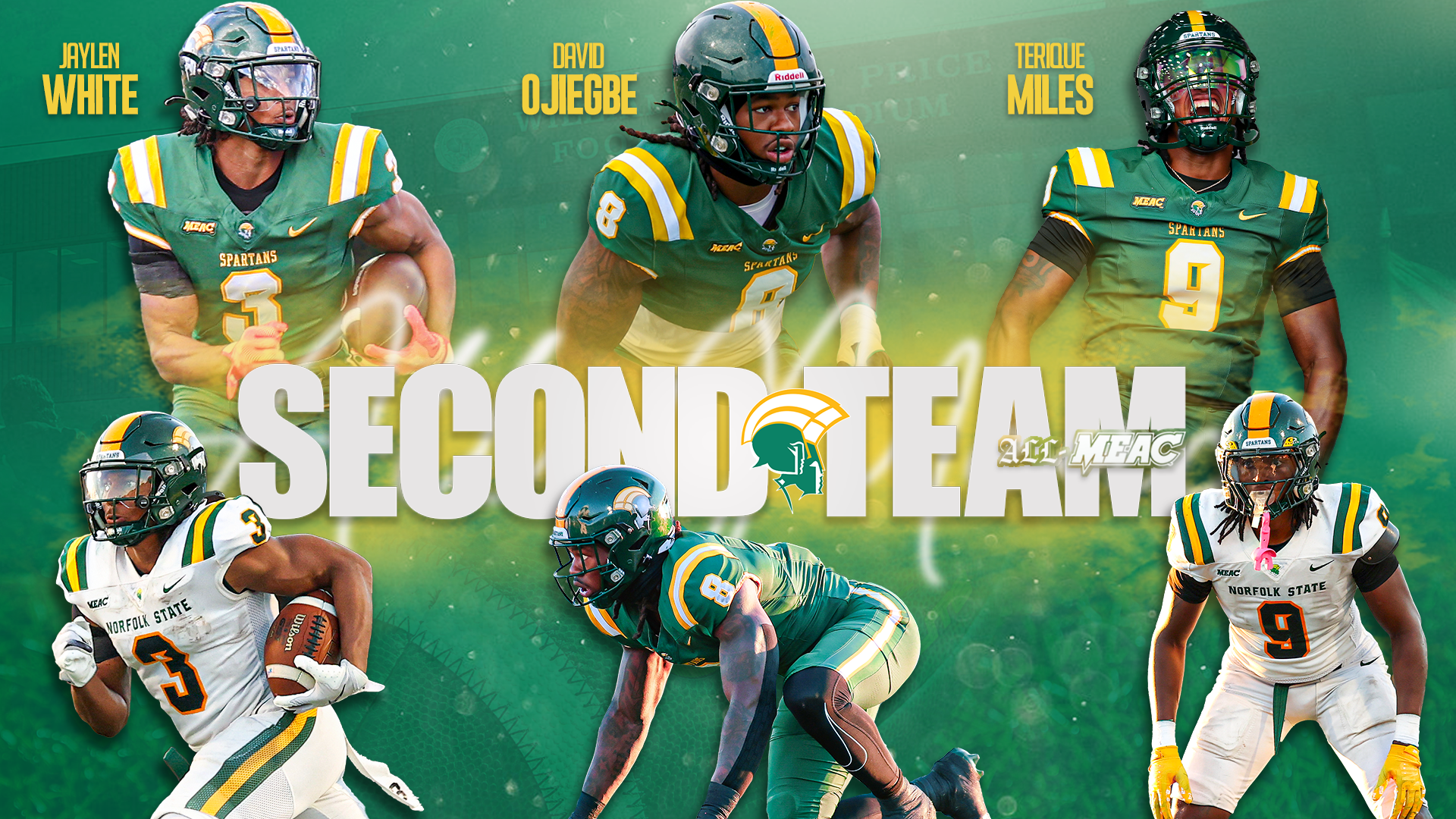 2025 Football Second-Team All-MEAC 