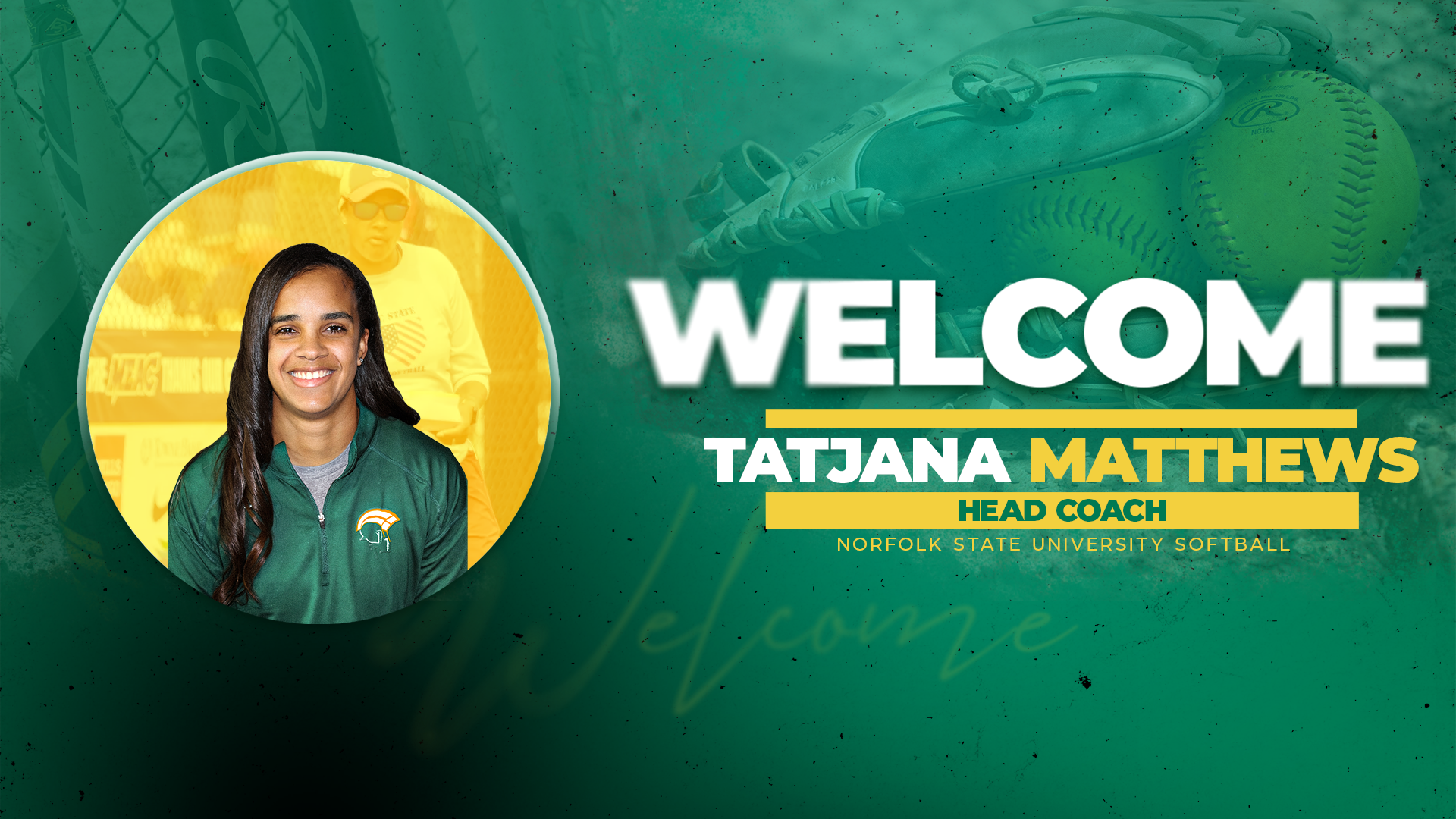 Tatjana Matthews NSU Softball Head Coach