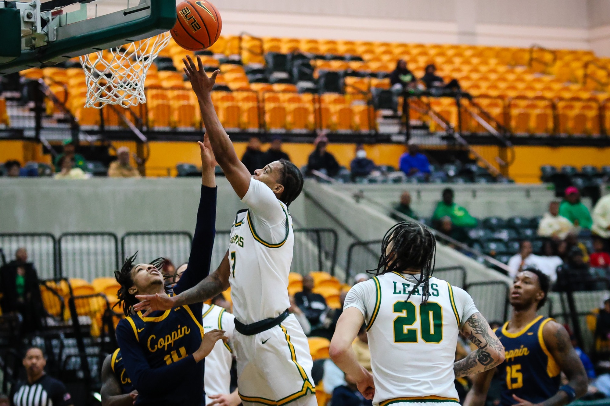 Anthony McComb III against Coppin State