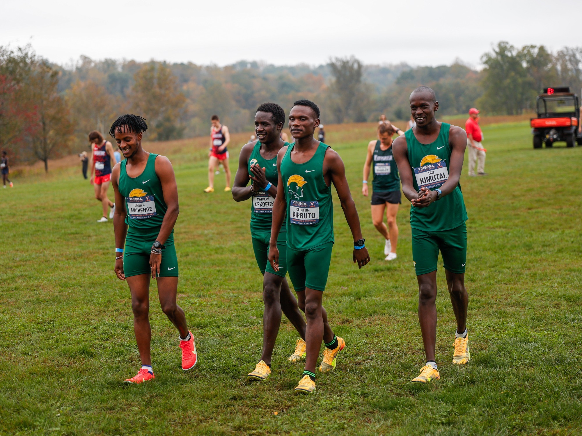 Men's Cross Country pre Panorama Invite at UVA