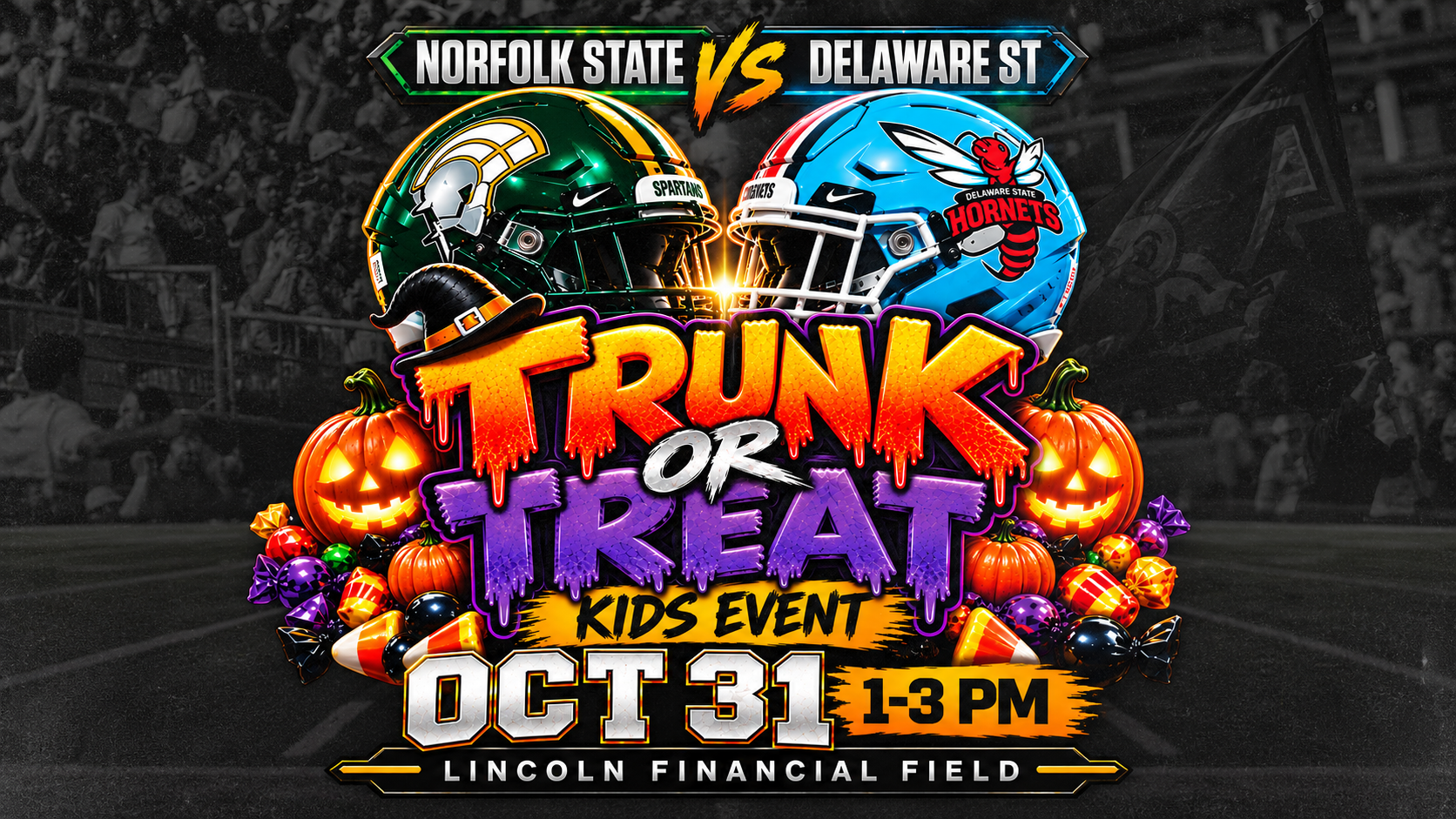 Trunk or Treat philly game 10.31.2026