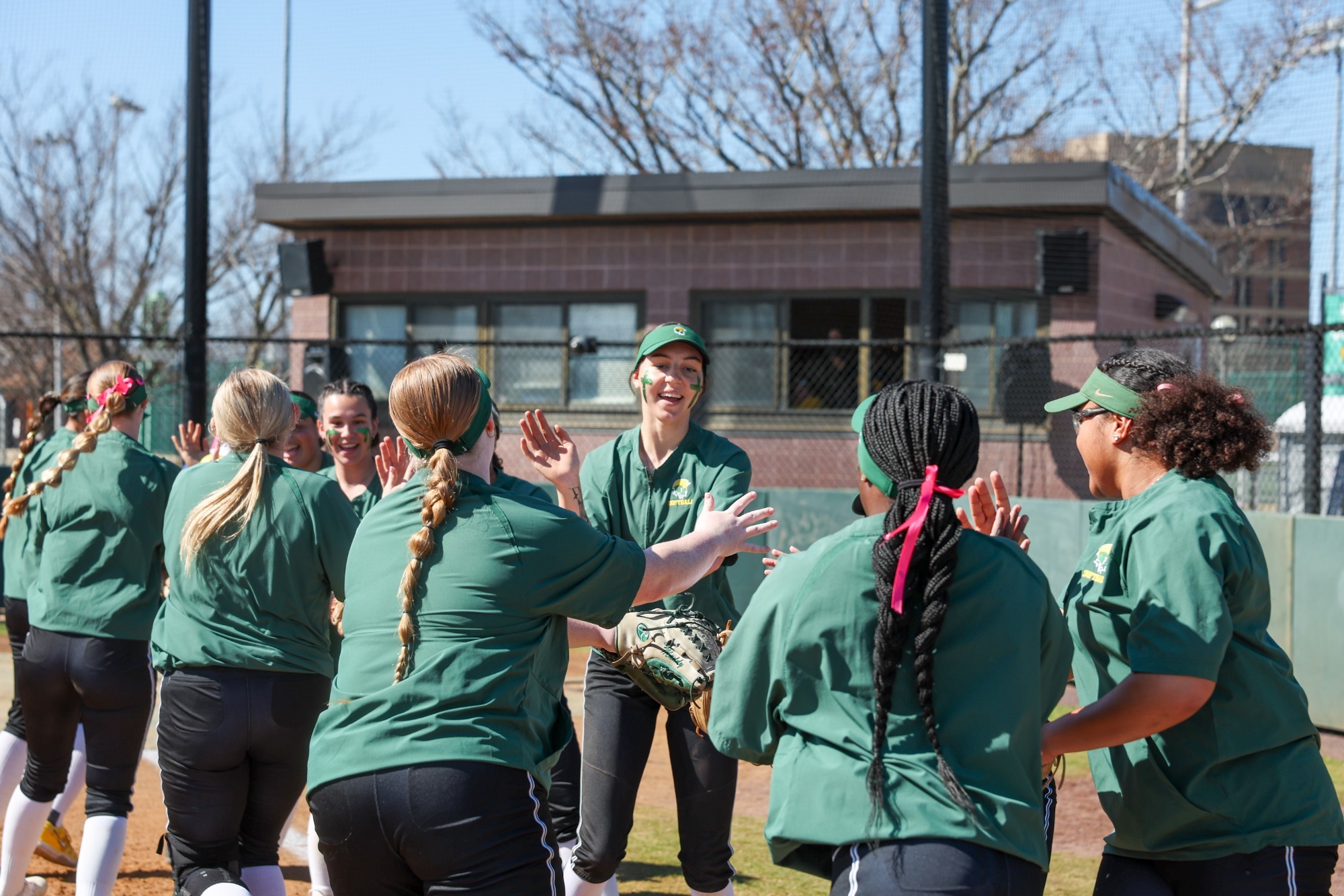 Spartan softball pregame