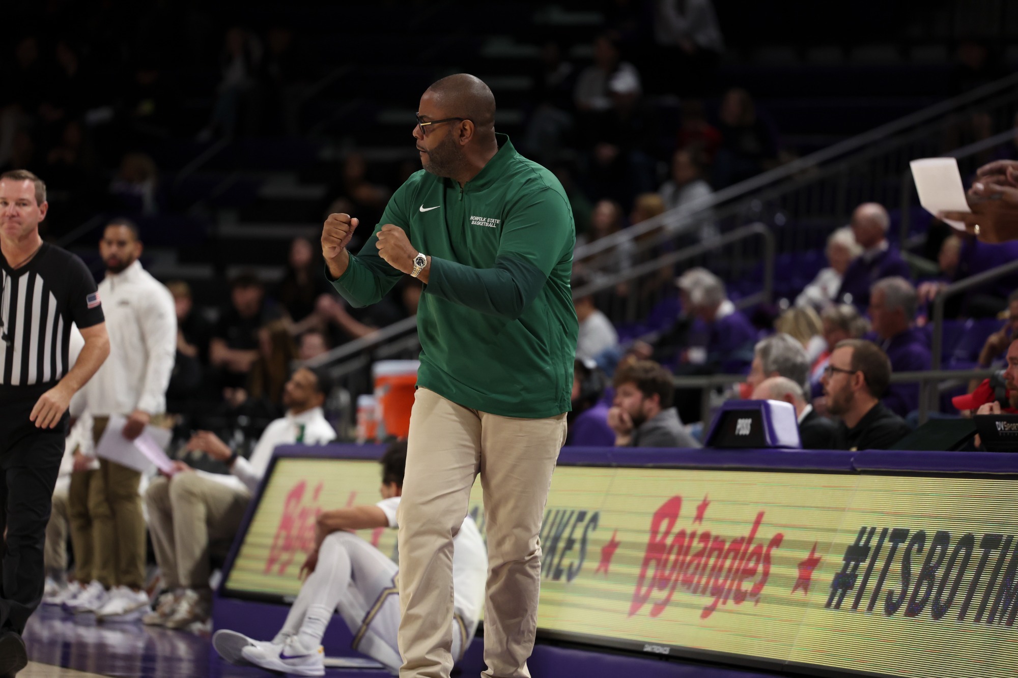 Coach Robert Jones at James Madison