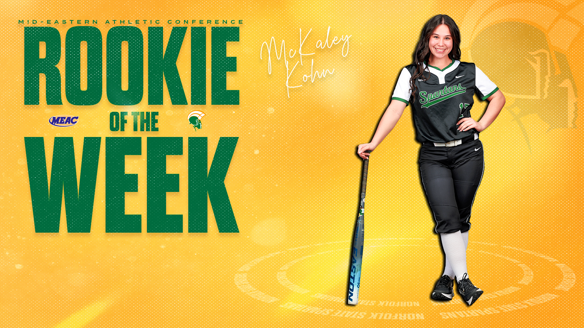 McKaley Kohn rookie of the week