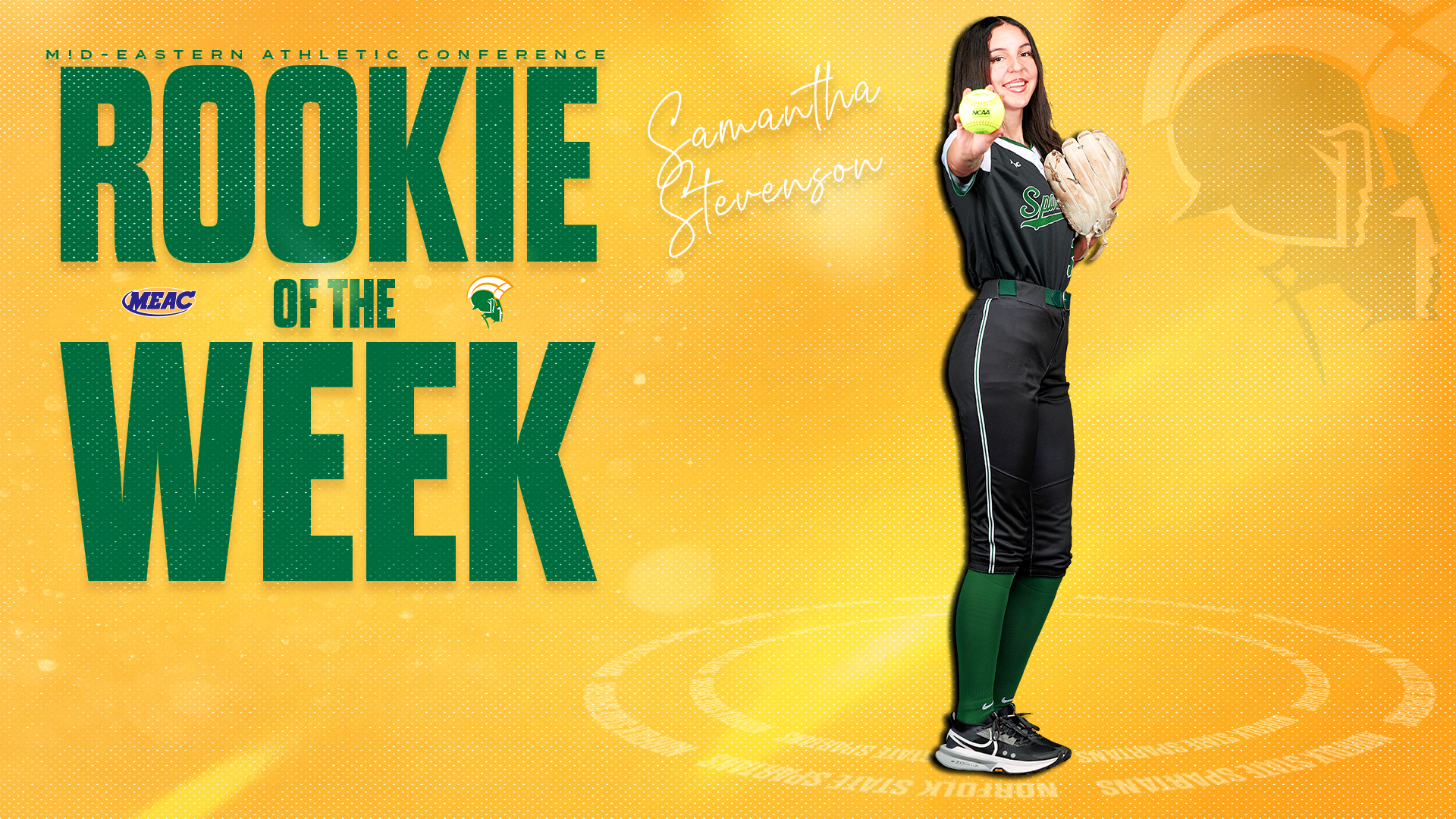 Sam Stevenson Rookie of the Week