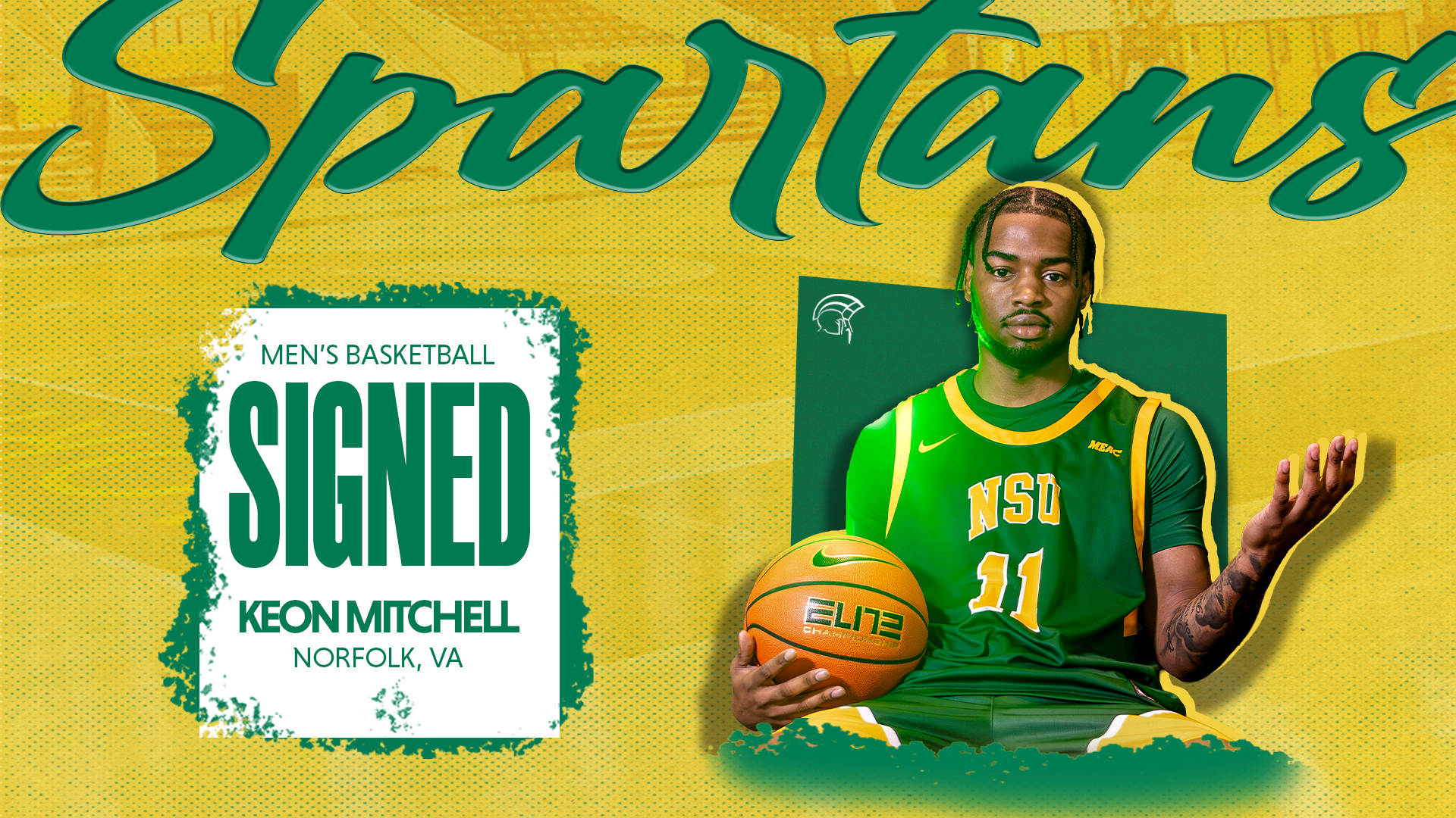 Keon Mitchell Signed Graphic