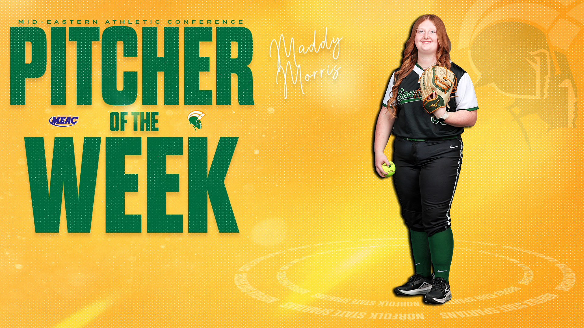 Maddy Morris MEAC Pitcher of the Week