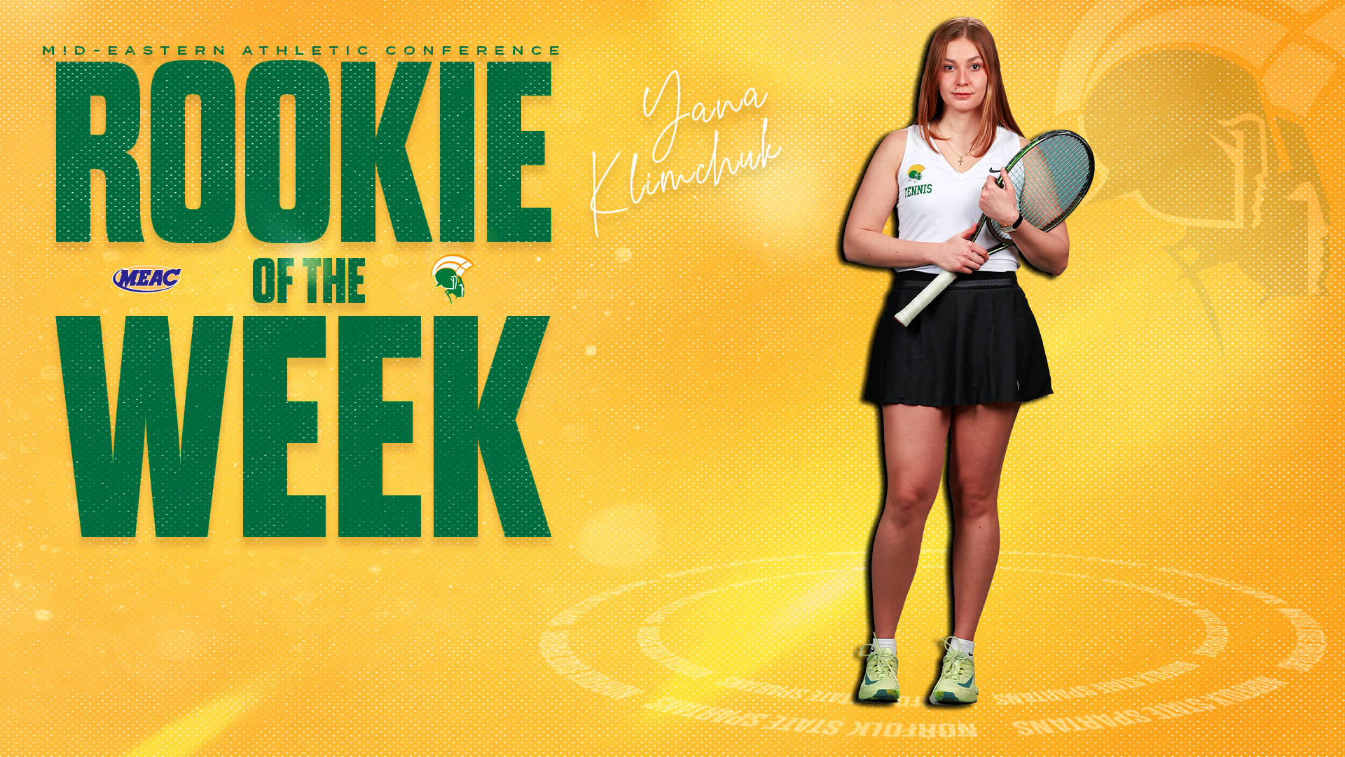 Yana Klimchuk Rookie of the Week 4.7.26