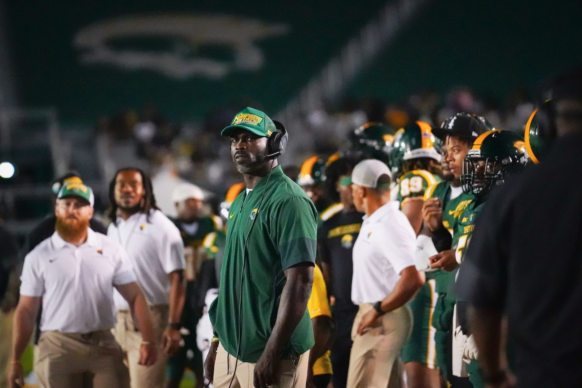 Head Coach Michael Vick