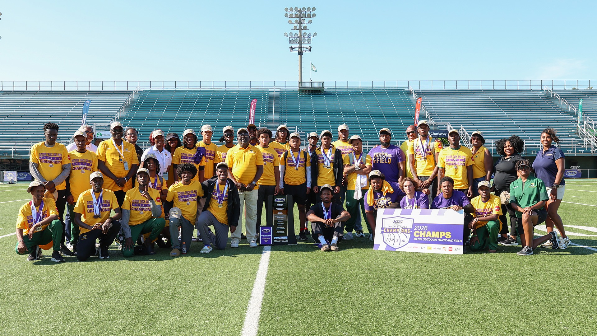 2026 MEAC Men's Outdoor Champions