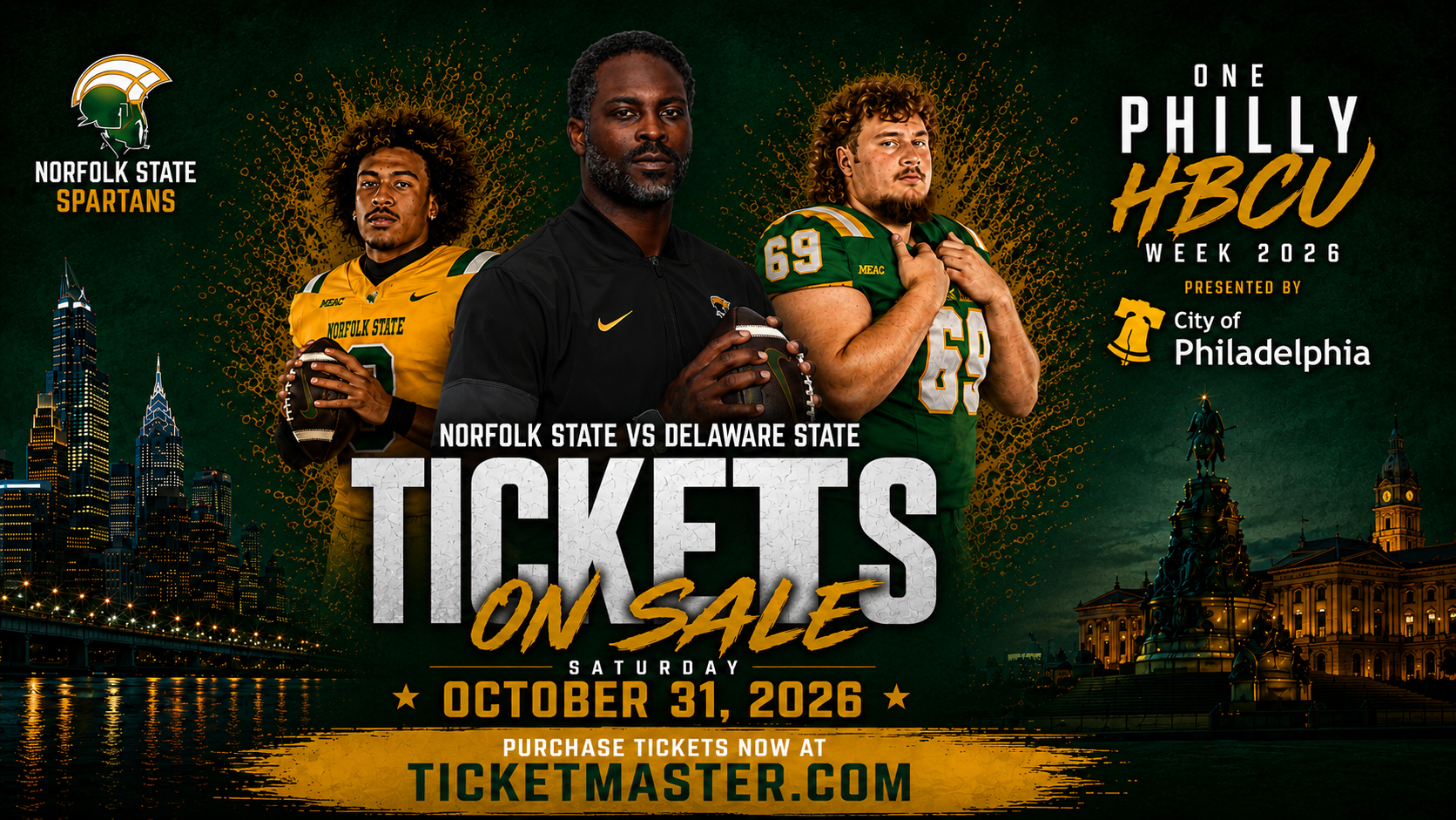 Tickets on Sale for Norfolk State vs Delaware State