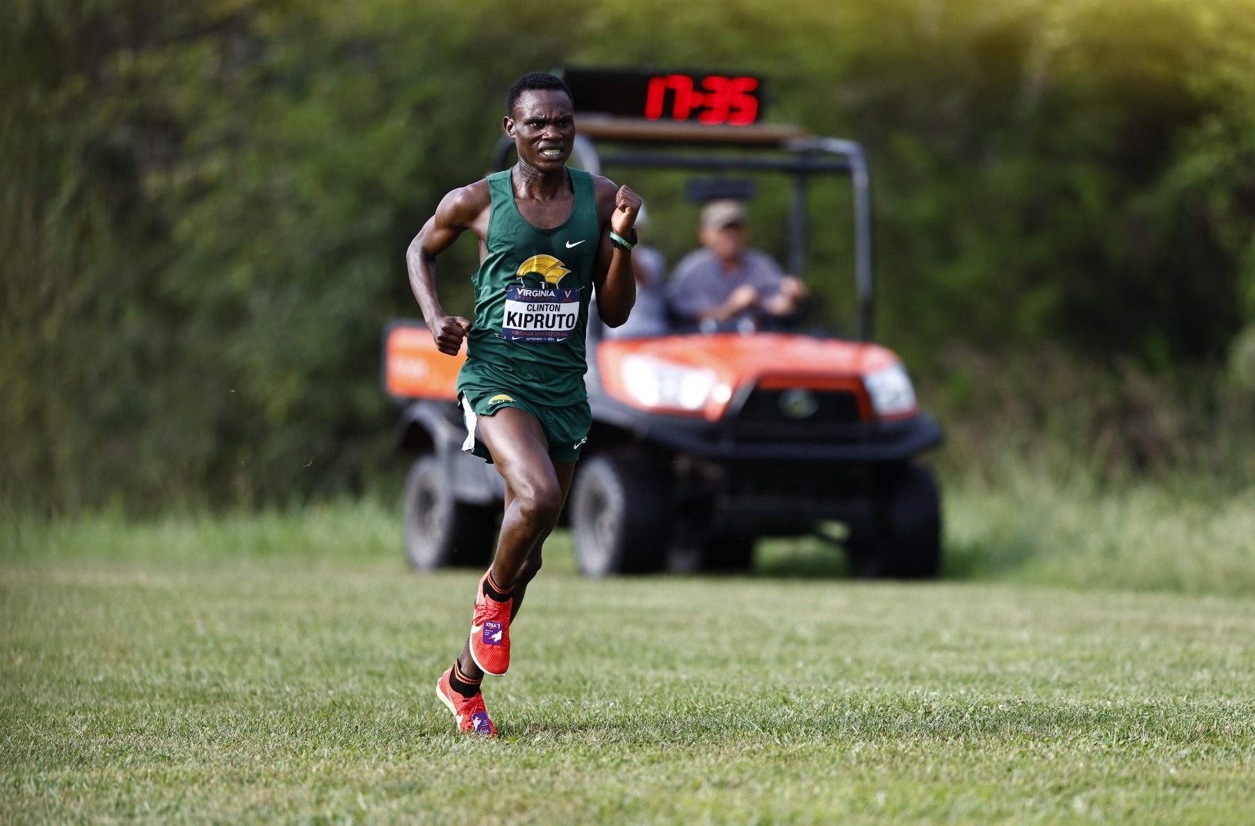 Clinton Kipruto wins the UVA Virginia Invitational