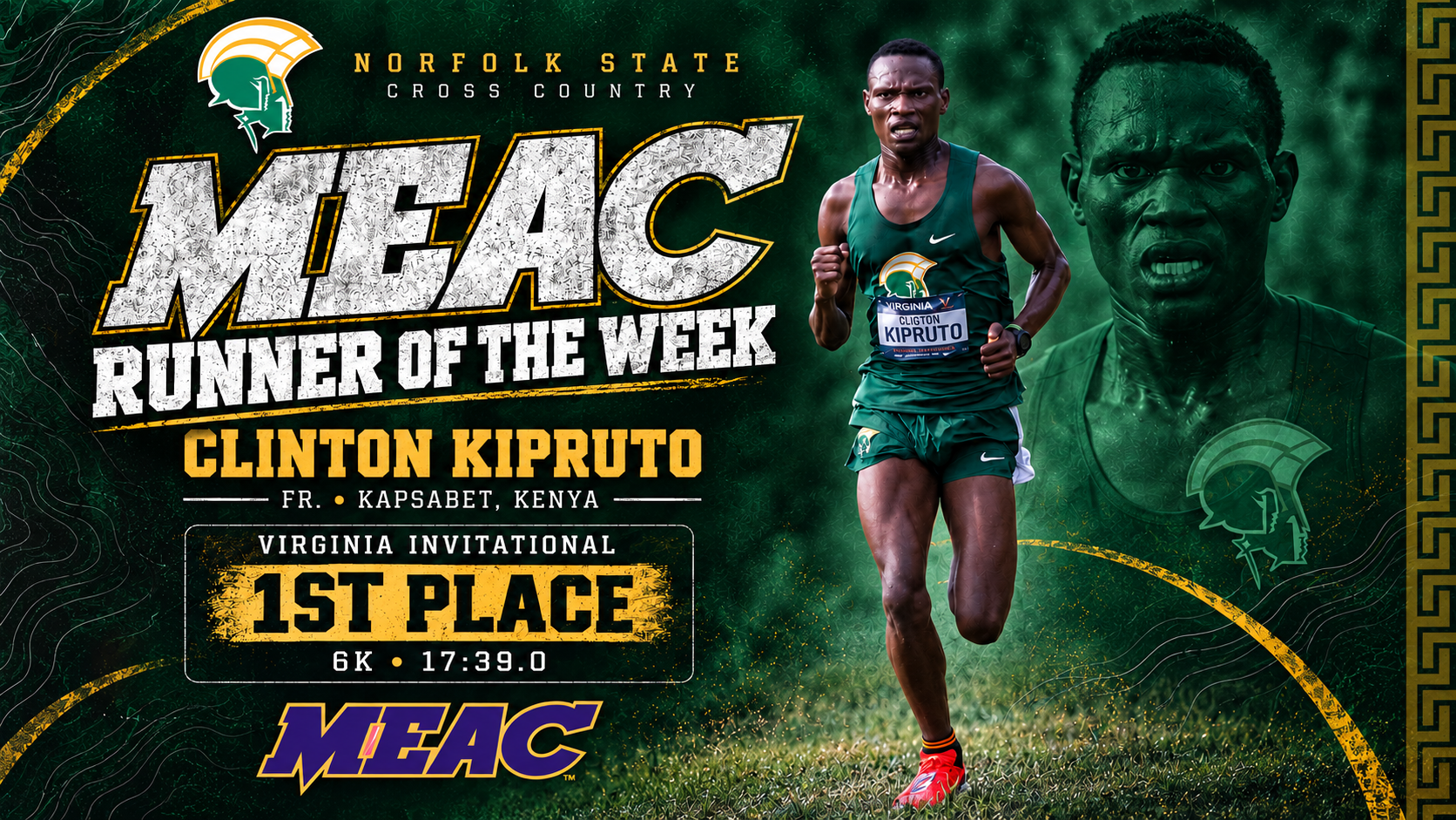 Kipruto Runner of the Week - 9.16
