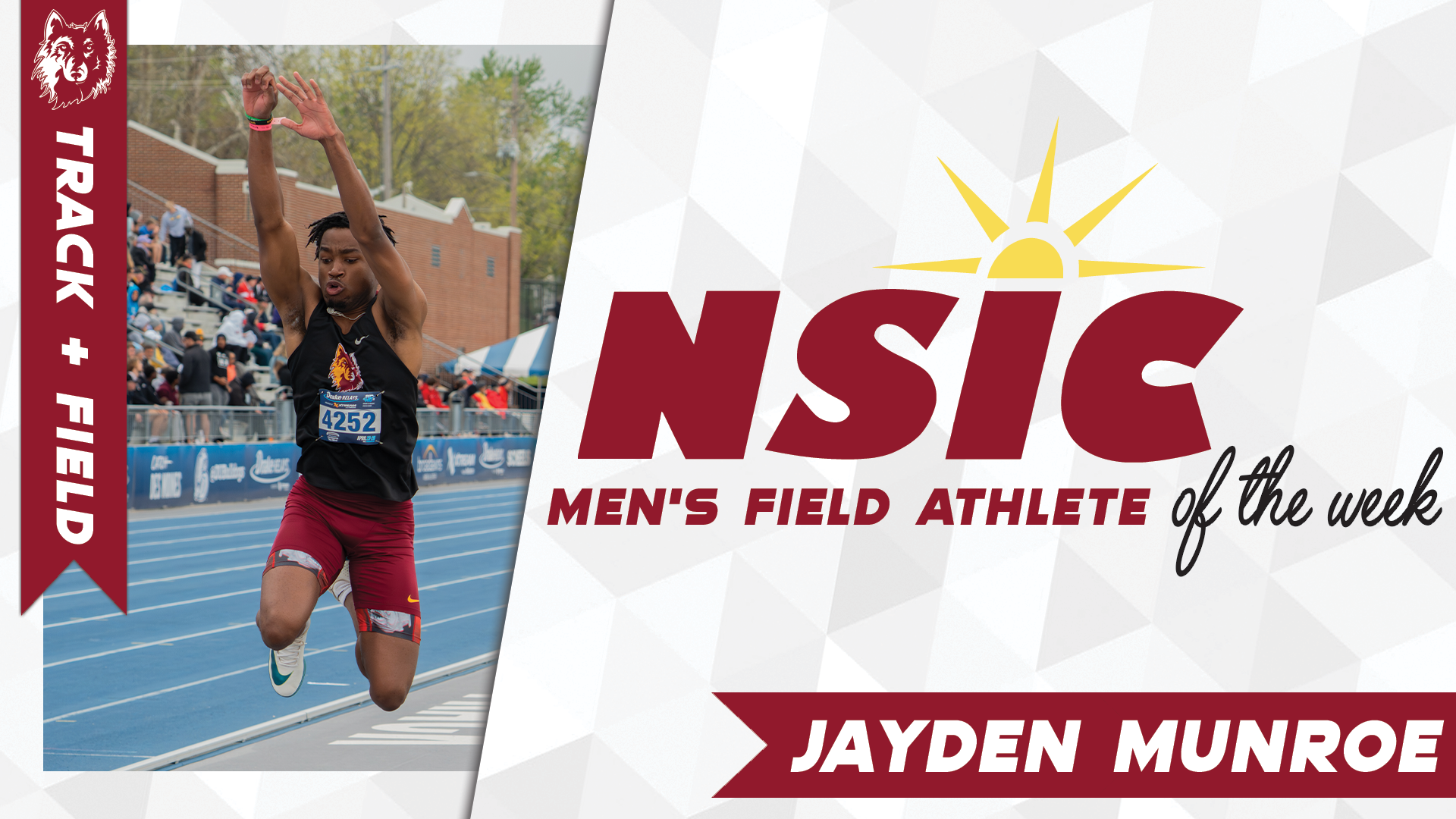 Men's T&F Athlete of the Week 3.23