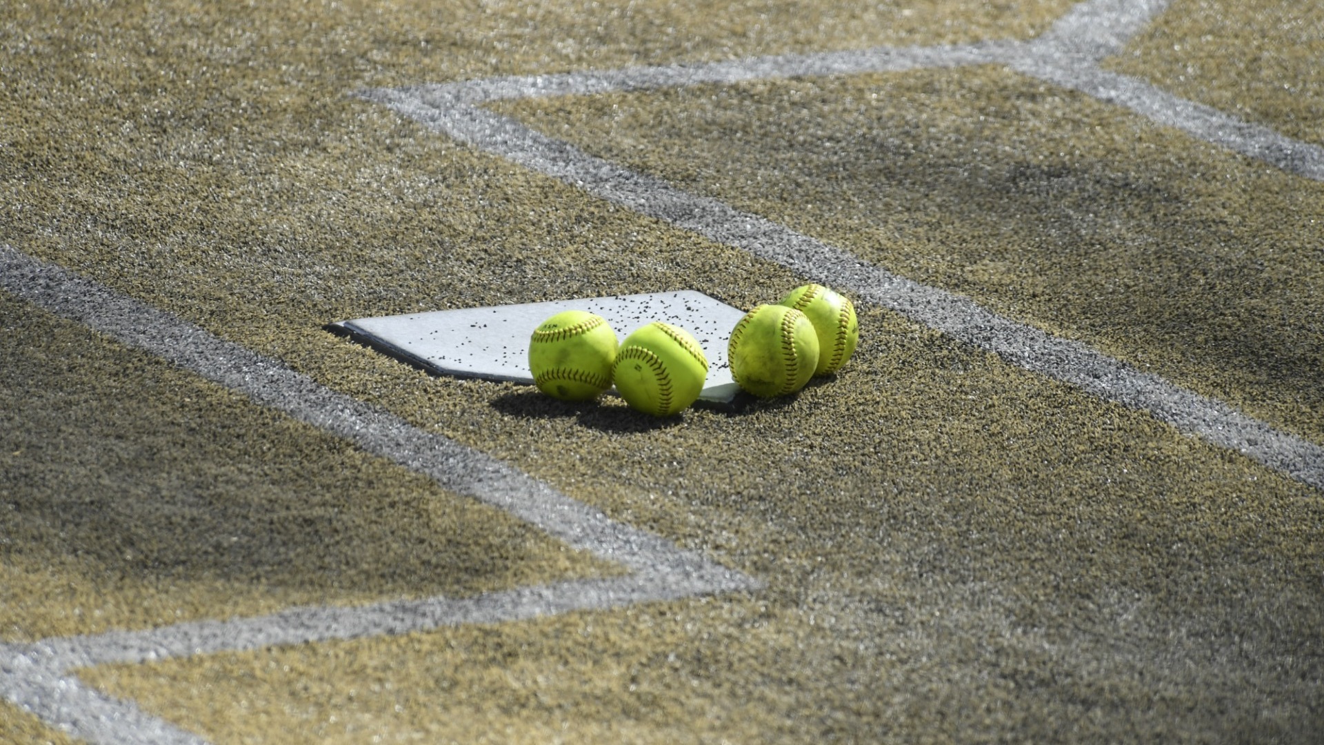 Softball Stock Photo