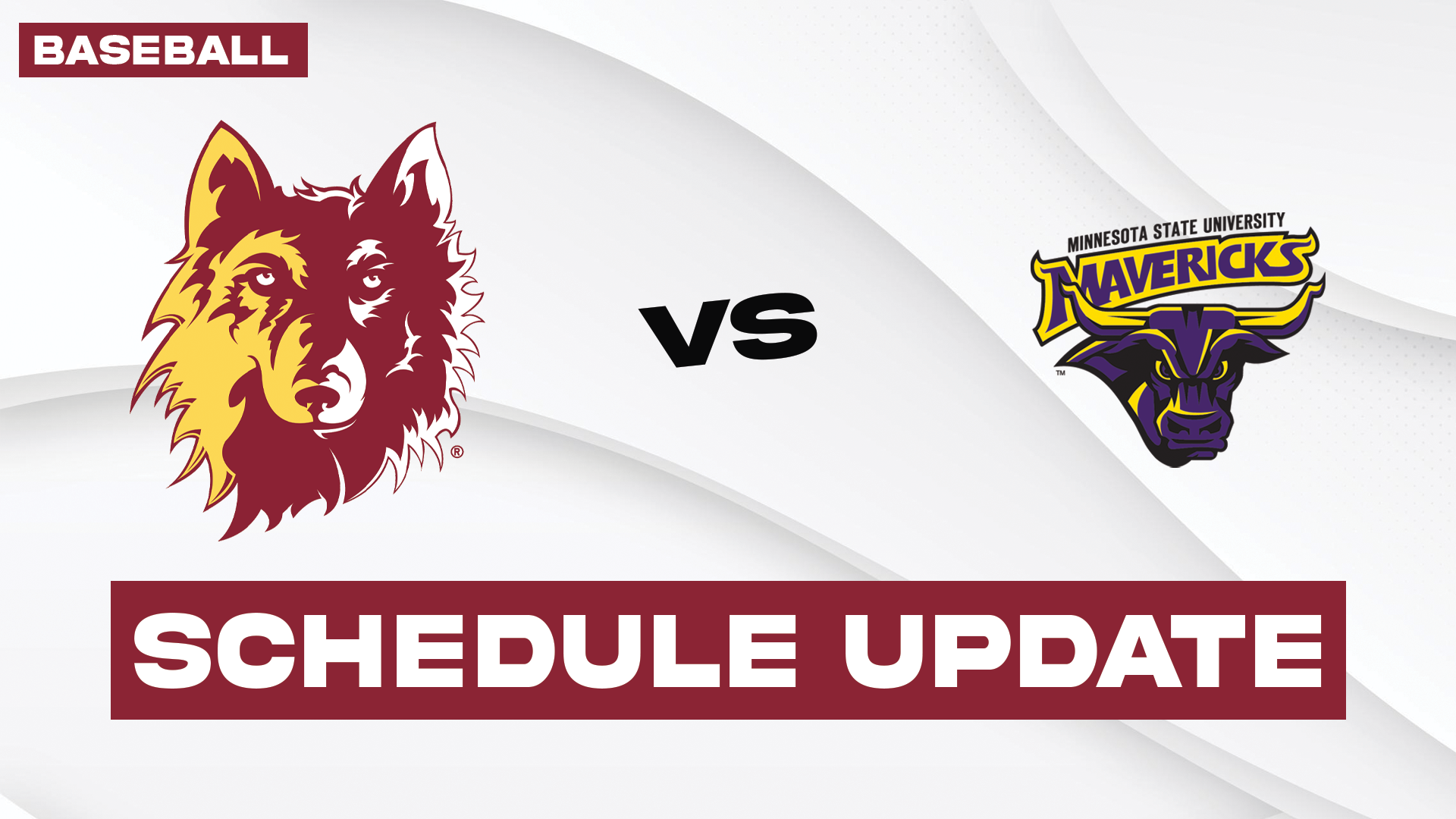 Baseball vs Mankato Schedule Update