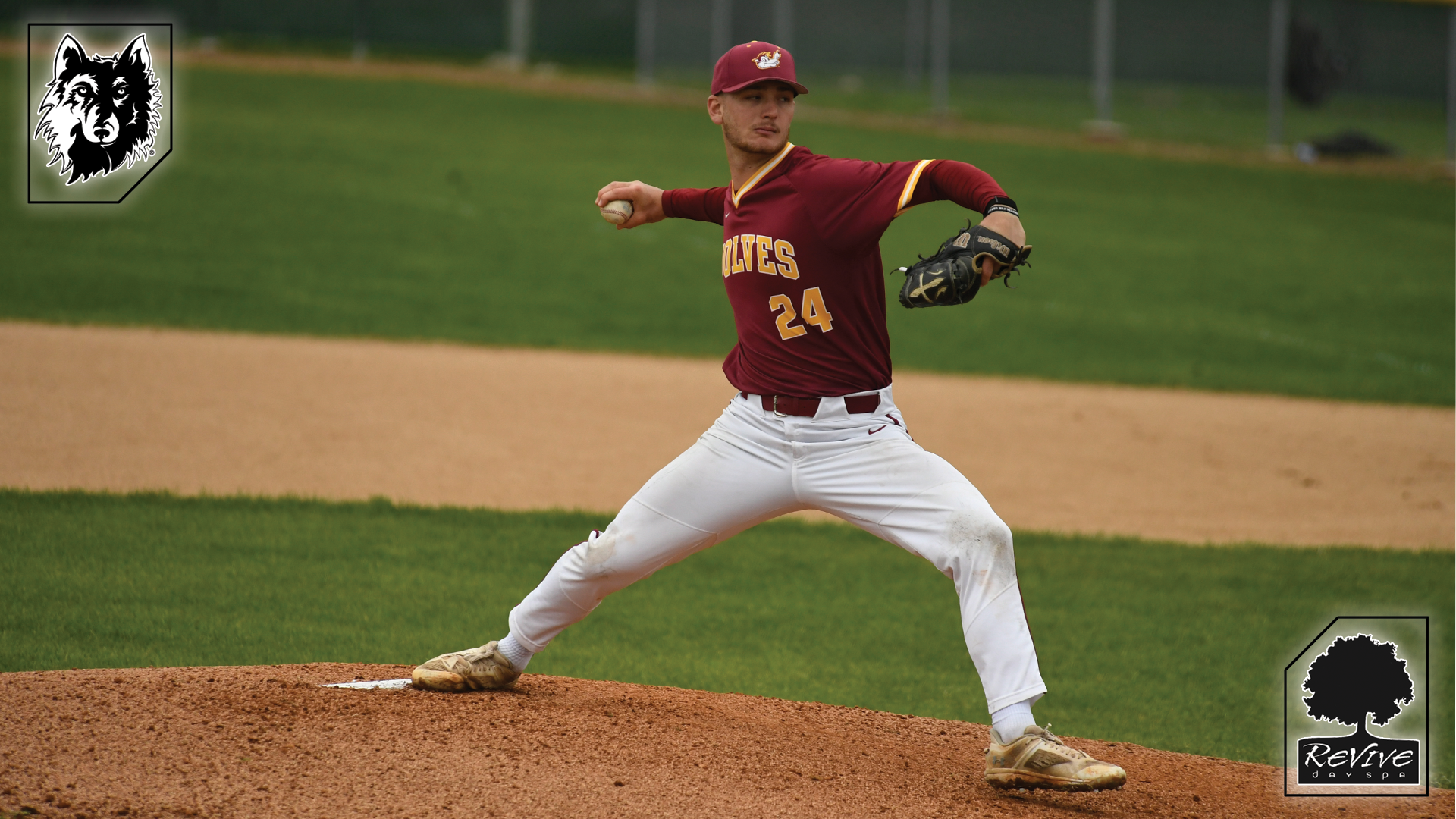 Carson Zimmel on the mound in final home game against Wayne State