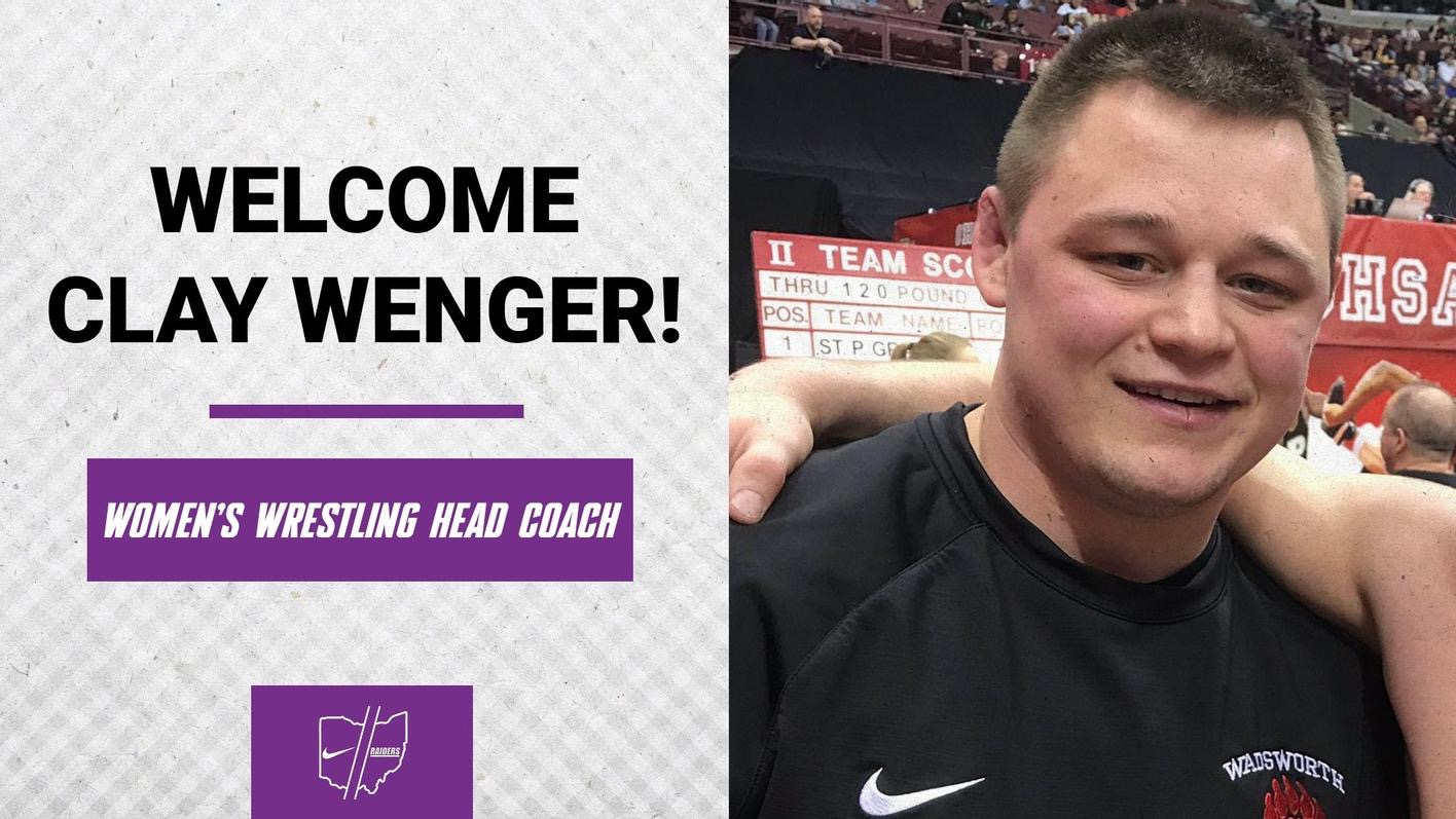 Mount Union Names Clay Wenger as First Women’s Wrestling Head Coach