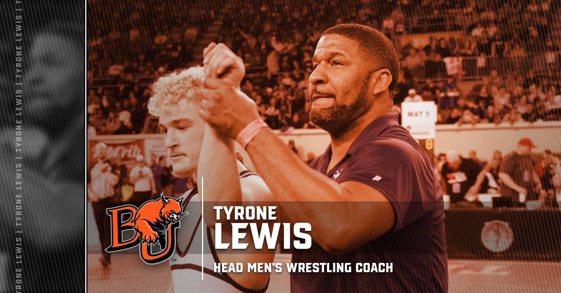 Tyrone Lewis Named Baker University Head Men’s Wrestling Coach