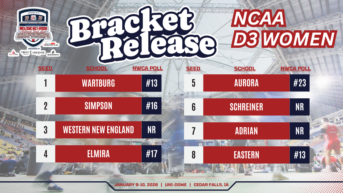 '26 MND NCAA D3 Women's Bracket header