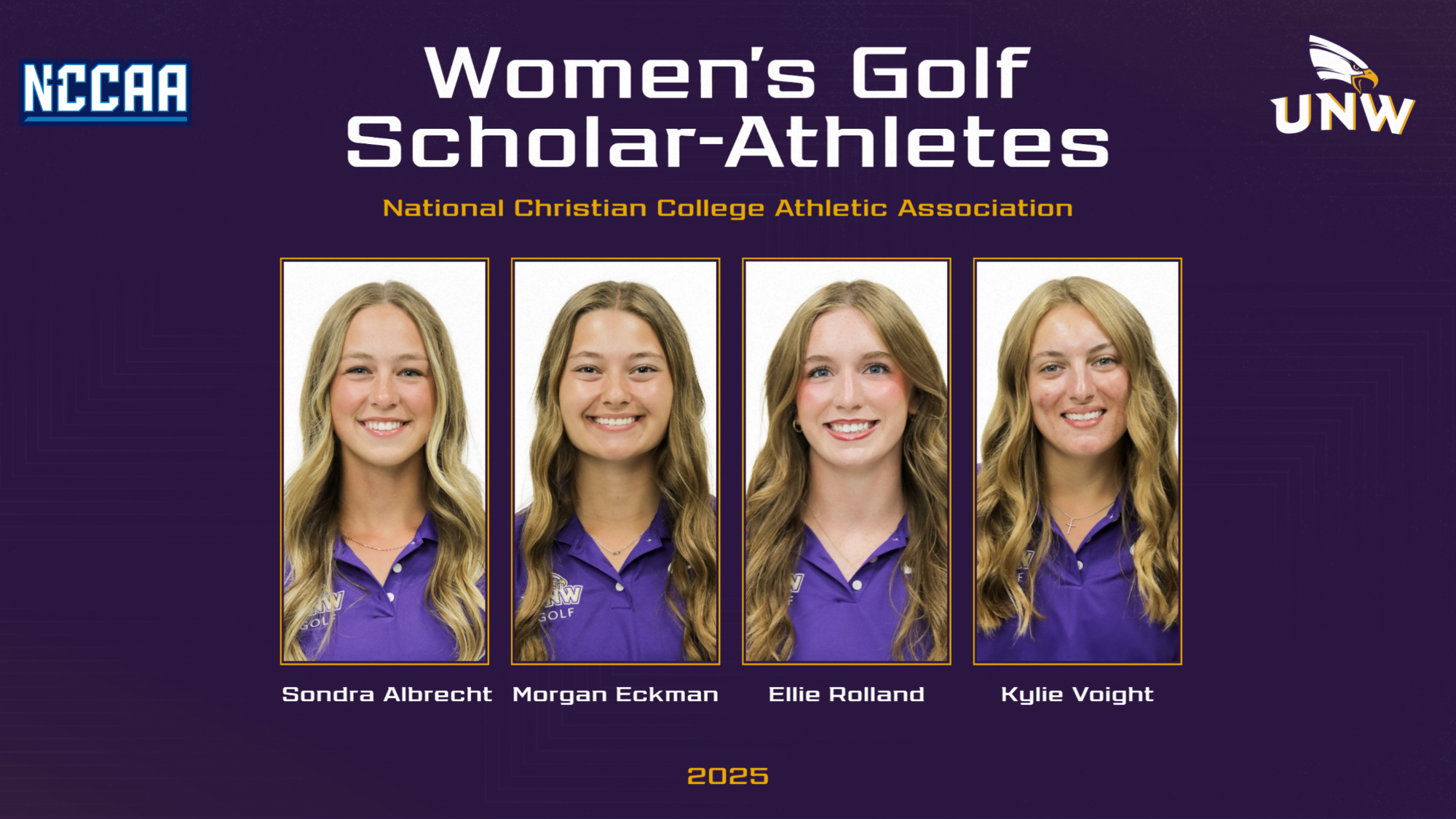 2025 WG Scholar-Athletes