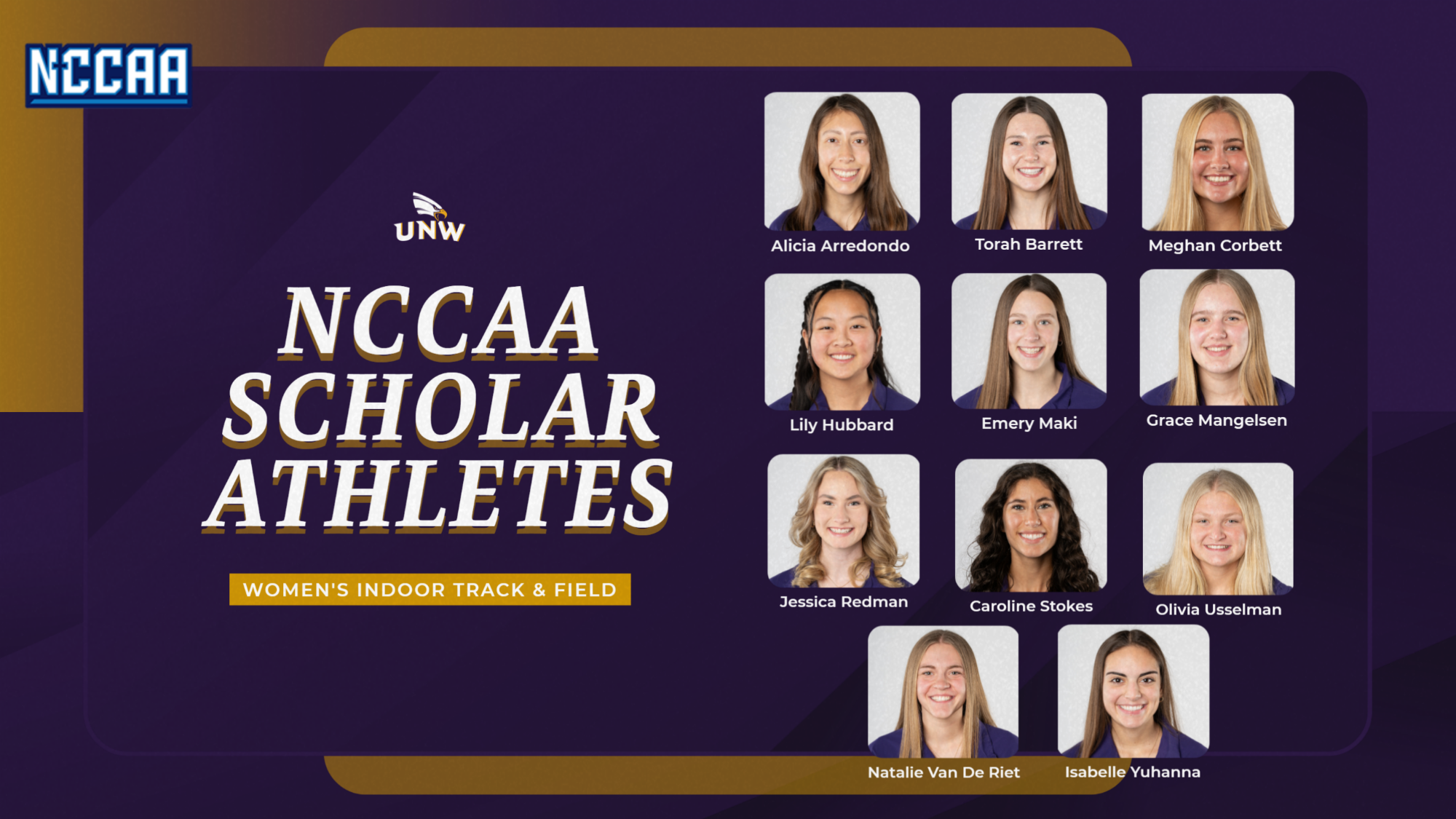 NCCAA Scholar Athletes
