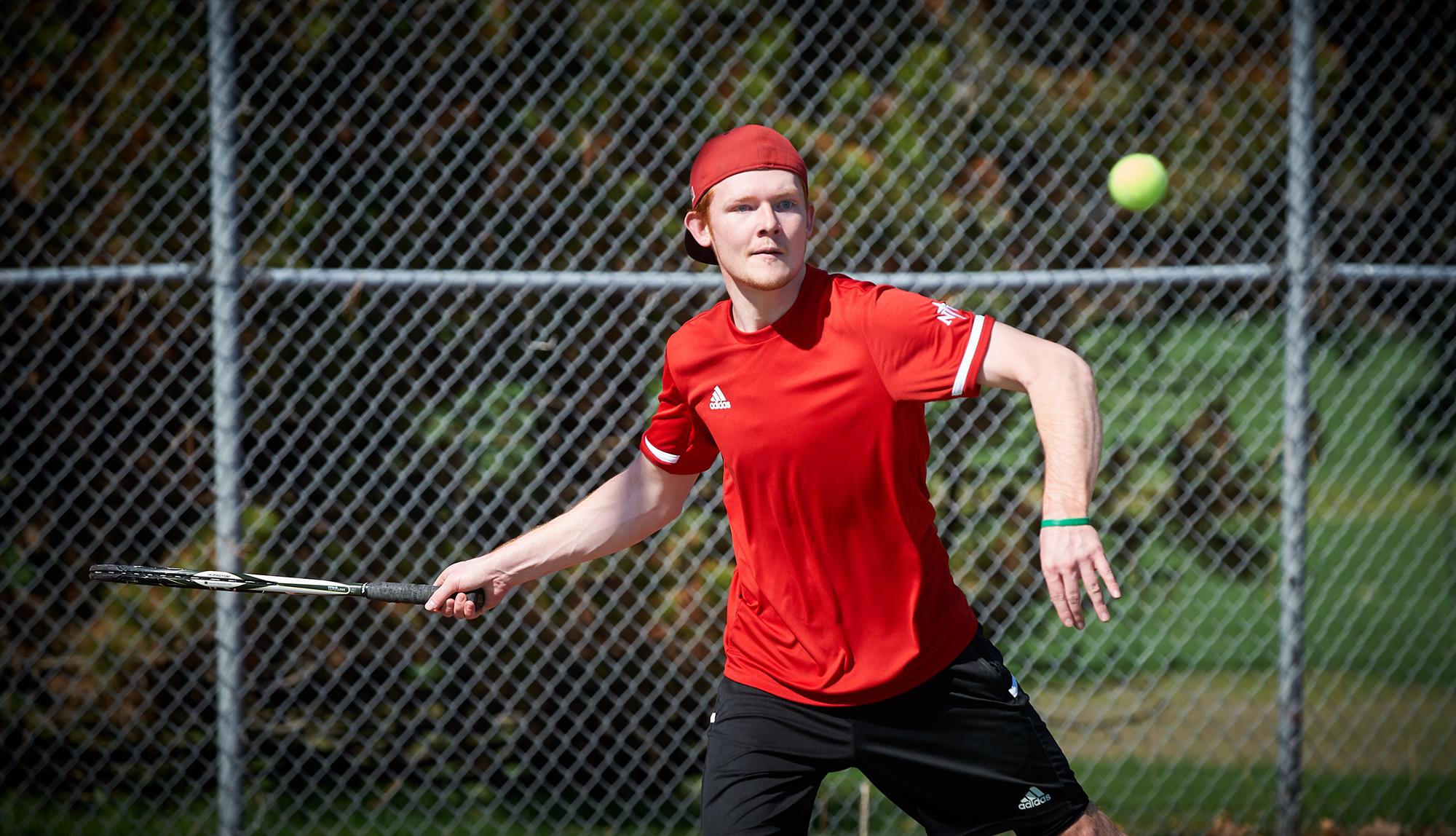 Bradley Bourland Men's Tennis Northwestern College Athletics
