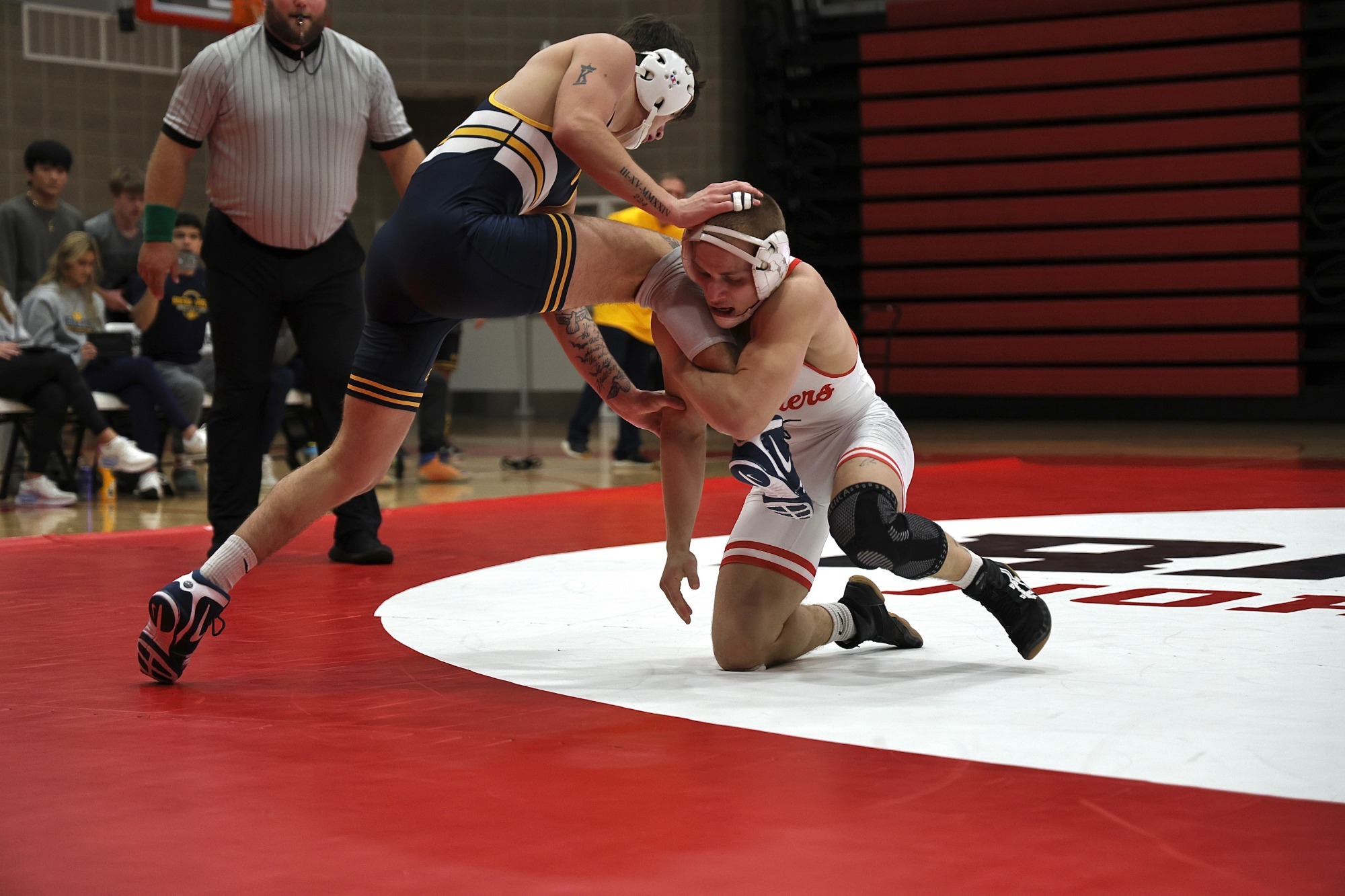 Noah Parmelee on the offensive