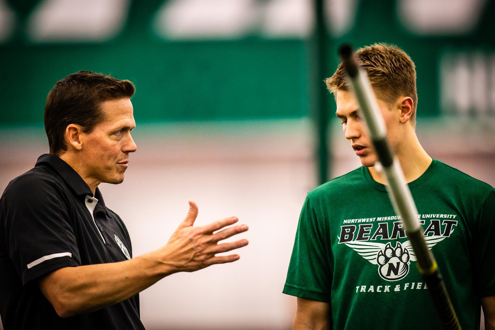 Mel Tjeerdsma Classic indoor track meet at the Hughes Fieldhouse Dec.. 8, 2018 (Photo by Todd Weddle | Northwest Missouri State University)