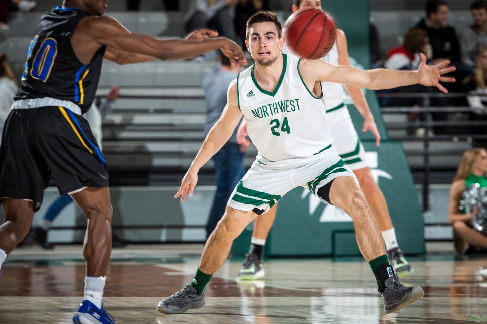 Mbball vs University of Nebraska Kearney Jan. 23, 2020. (Photo by Todd Weddle | Northwest Missouri State University)