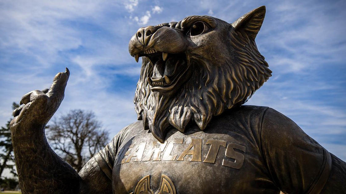Campus during the spring. March 18, 2025. (Photo by Lilly Cook | Northwest Missouri State University)