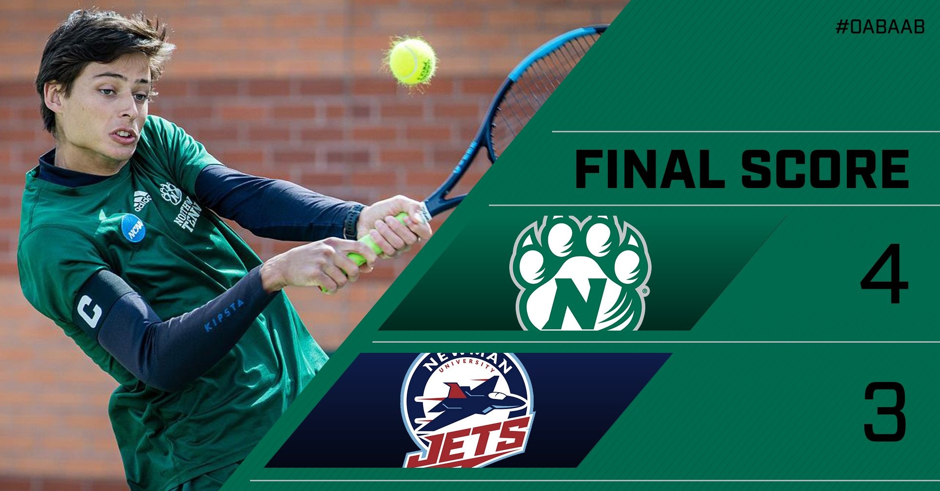 Men's Tennis - 4-3 win at Newman (2025)