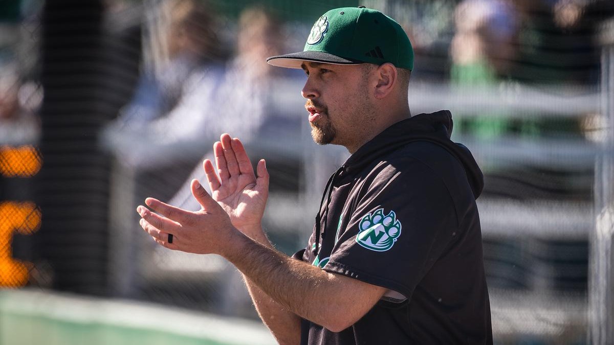 Northwest baseball hosts Concordia St. Paul. Feb. 27, 2025. (Photo by Lilly Cook | Northwest Missouri State University)