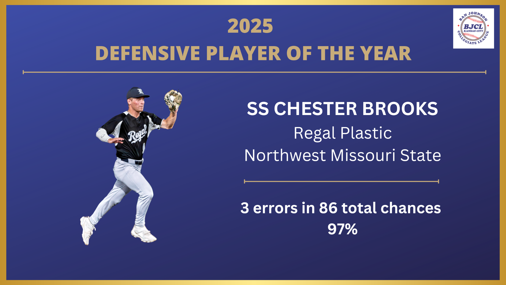 Chester Brooks - Ban Johnson Defensive Player of the Year