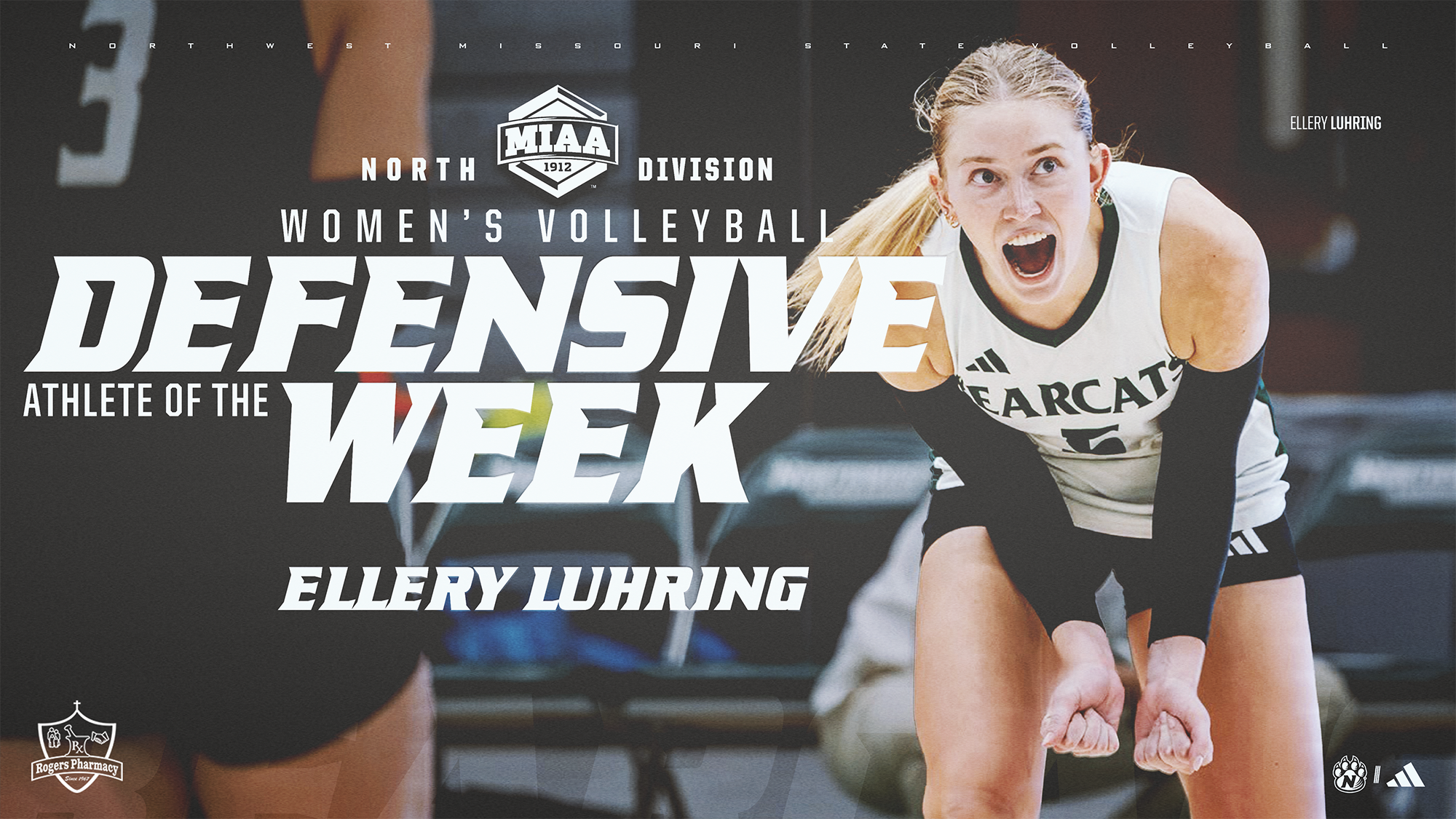 Ellery Luhring VB Defensive Player of the Week
