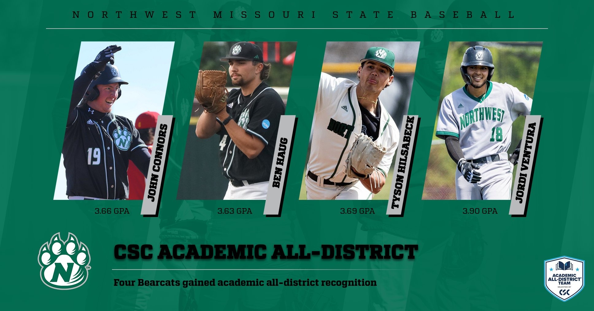 2026 Academic All-District Baseball