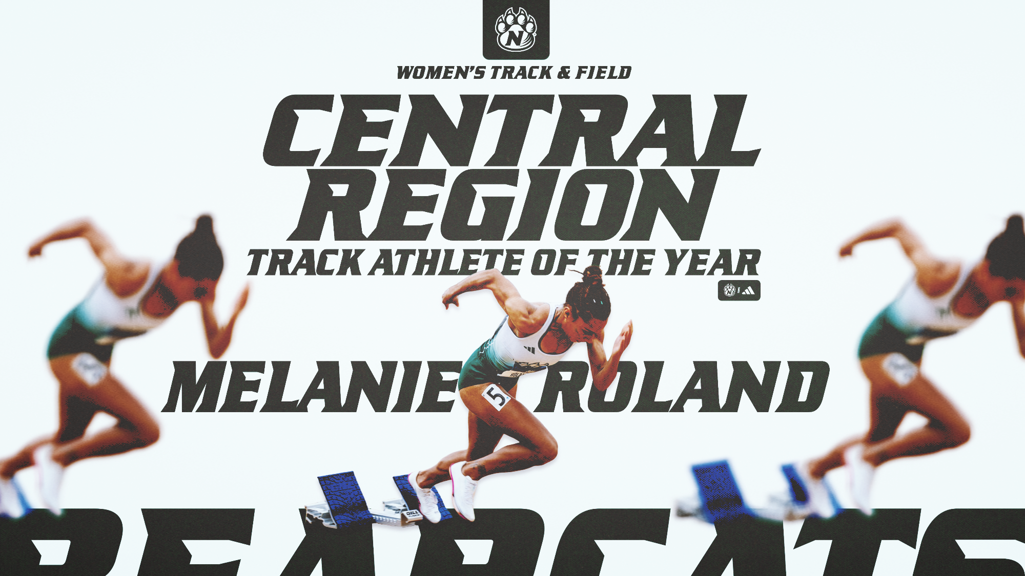 Melanie Roland - Central Region Track Athlete of the Year
