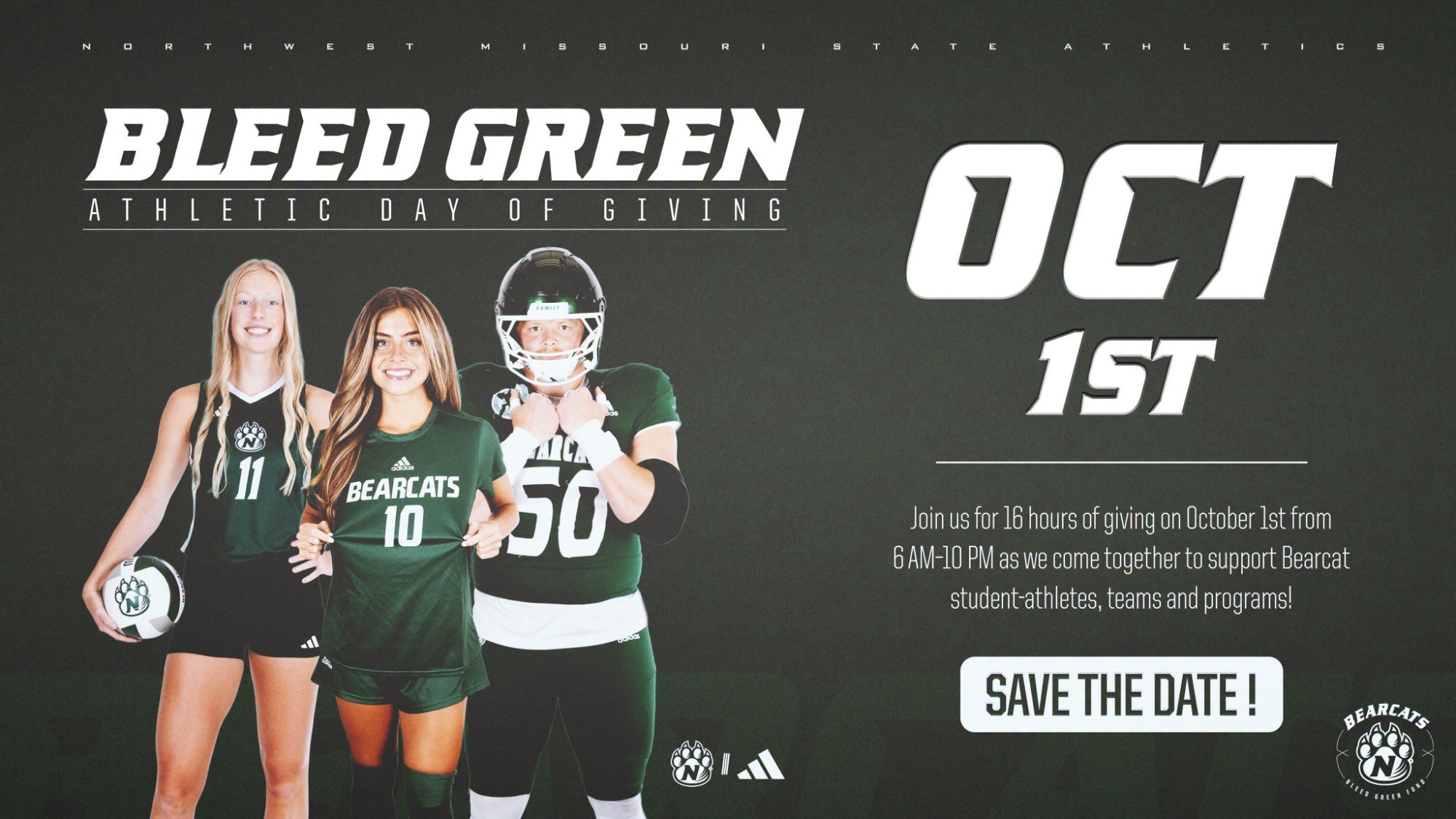 Bleed Green Day of Giving (Save the Date - Oct. 1, 2026)