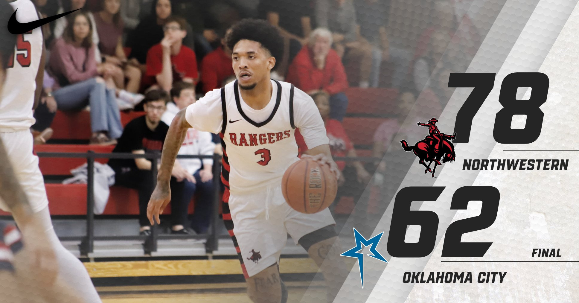 Rangers Take Second Straight Game at Home Northwestern Oklahoma State