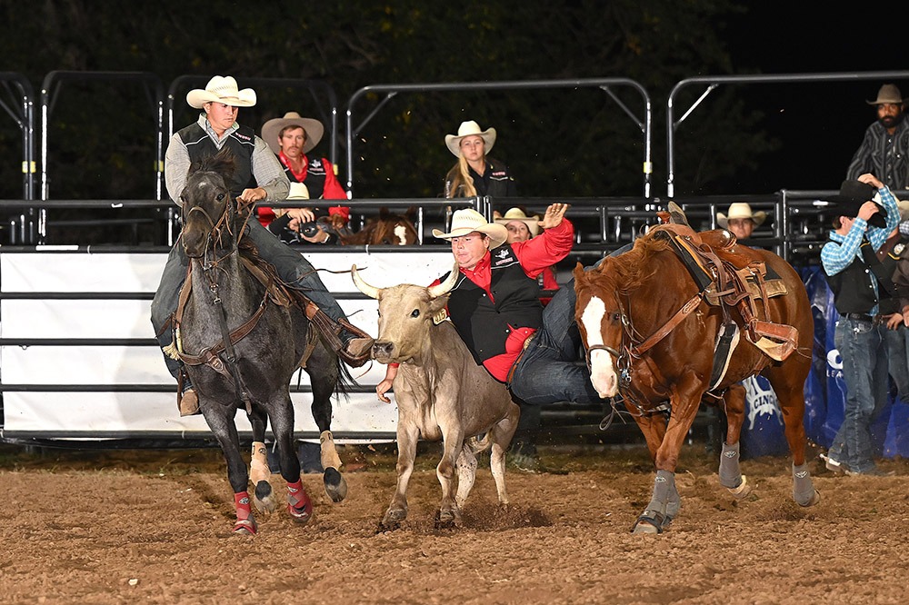 Ranger Rodeo Team member rodeoing