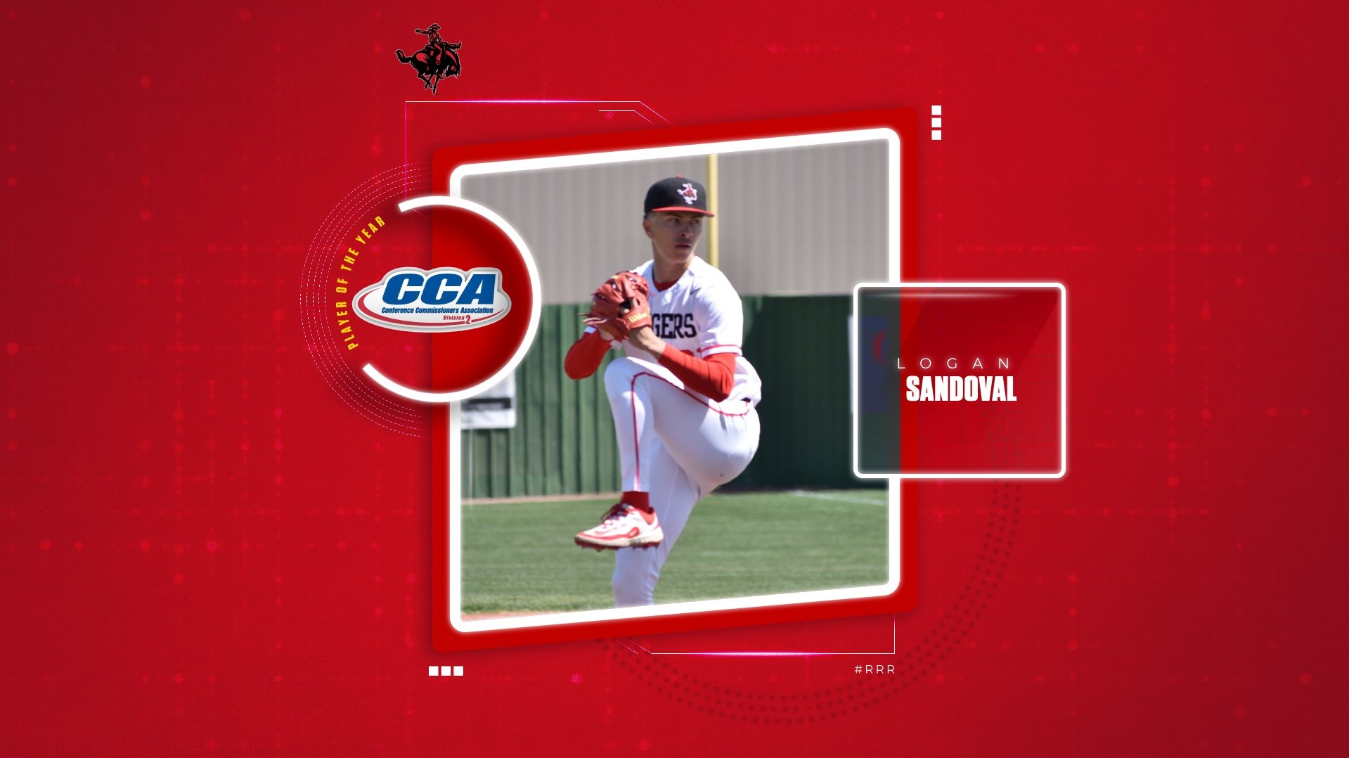 Graphic of pitcher Logan Sandoval
