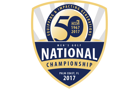 2017 Men's Golf NCCAA Nationals Logo