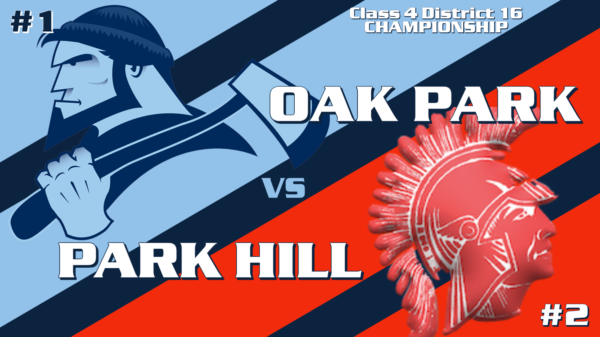 Oak Park vs Park Hill Men's Soccer 2020 Poster
