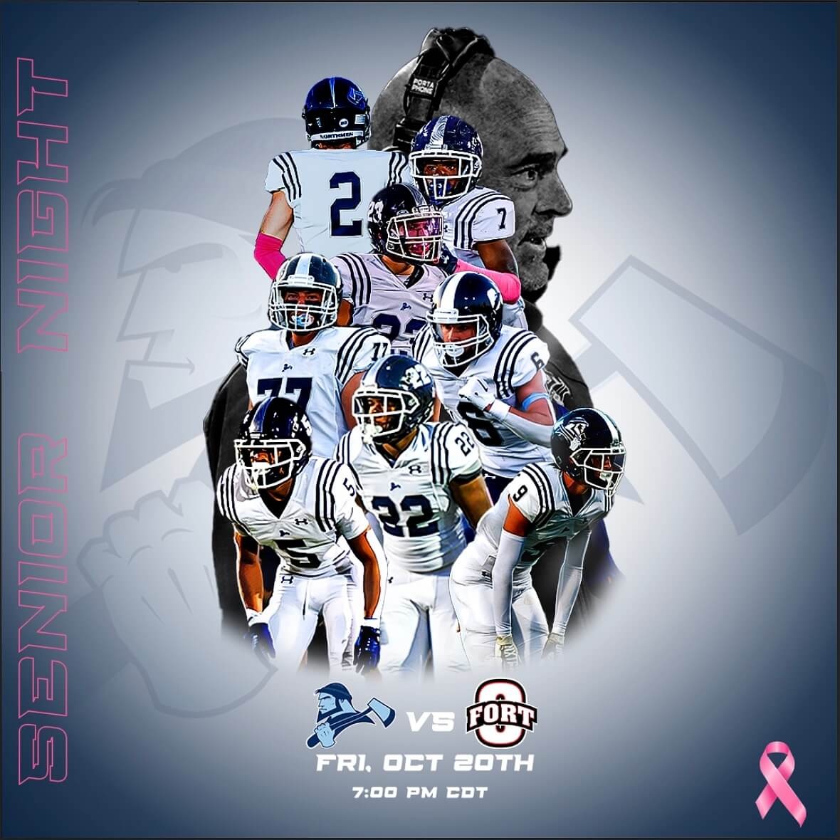 OP vs FO Varsity Football 2023 Poster