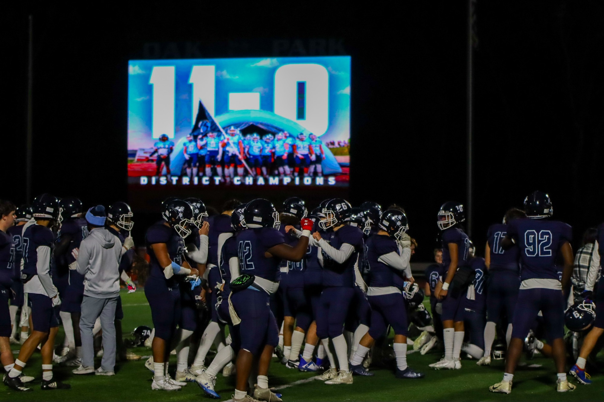 Oak Park Football vs Park Hill HS 11/10/2023