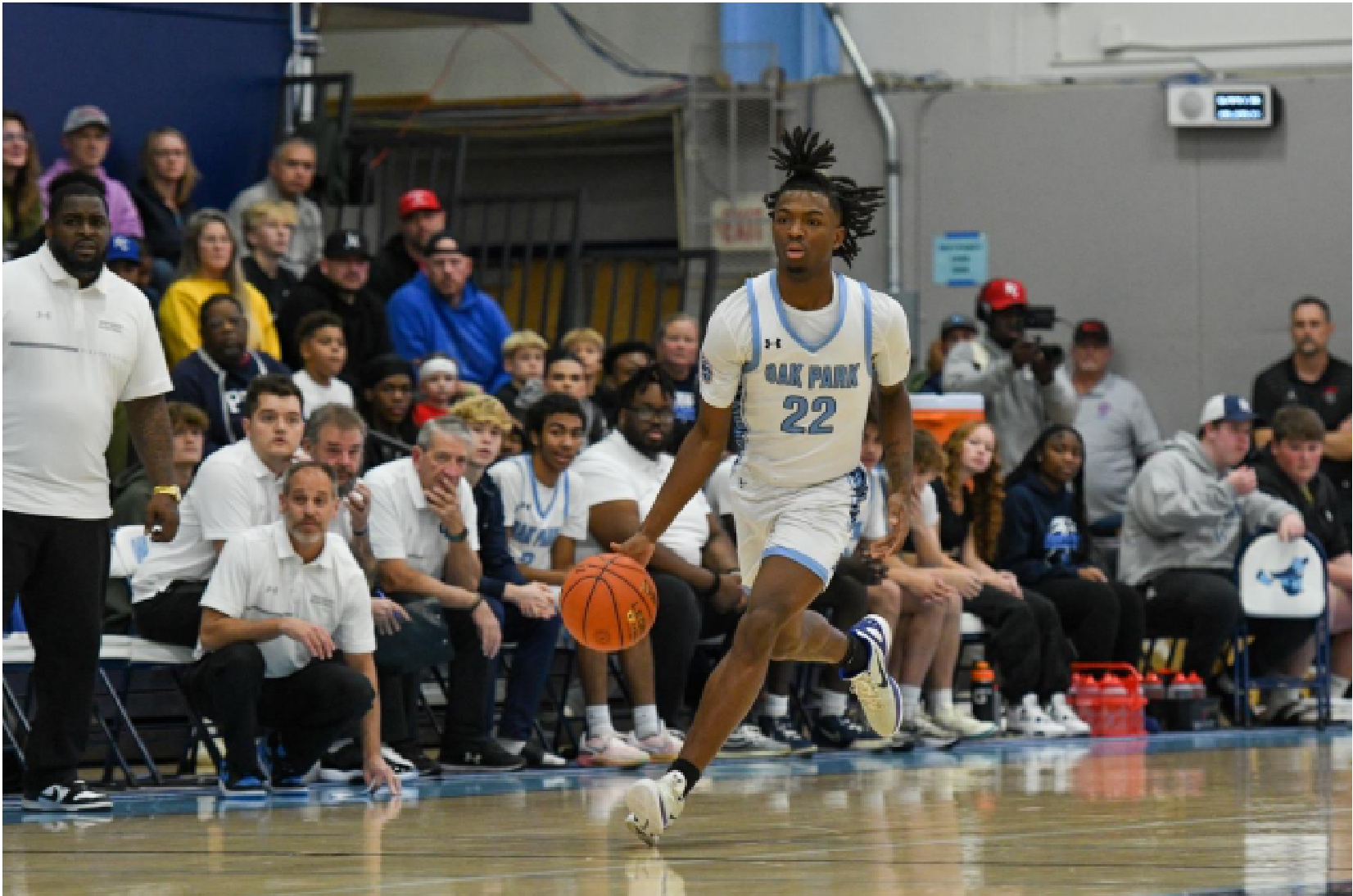 Men's Basketball Win over Rockhurst High School