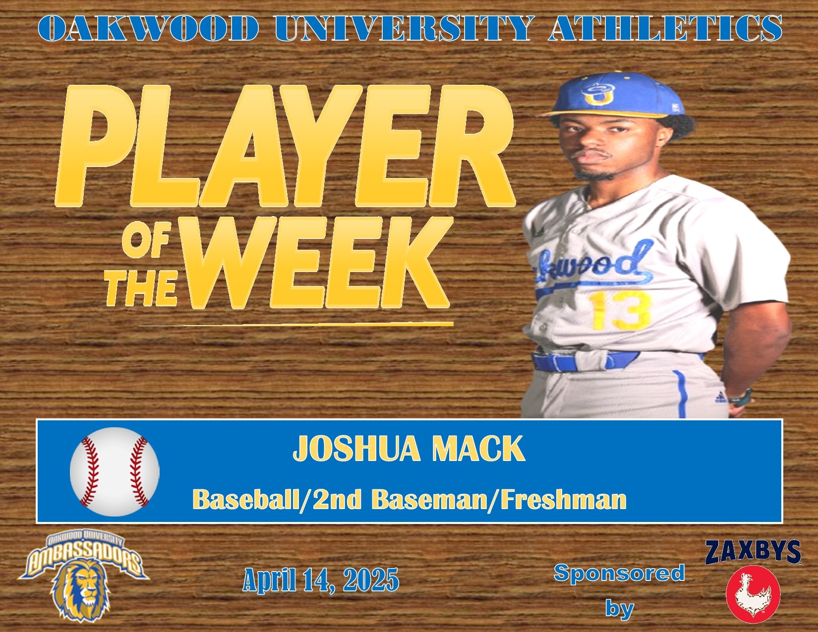 OU POW Mack April 14