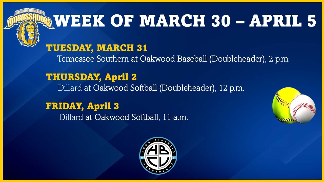 THIS WEEK IN OU ATHLETICS MARCH 30 - APRIL 5