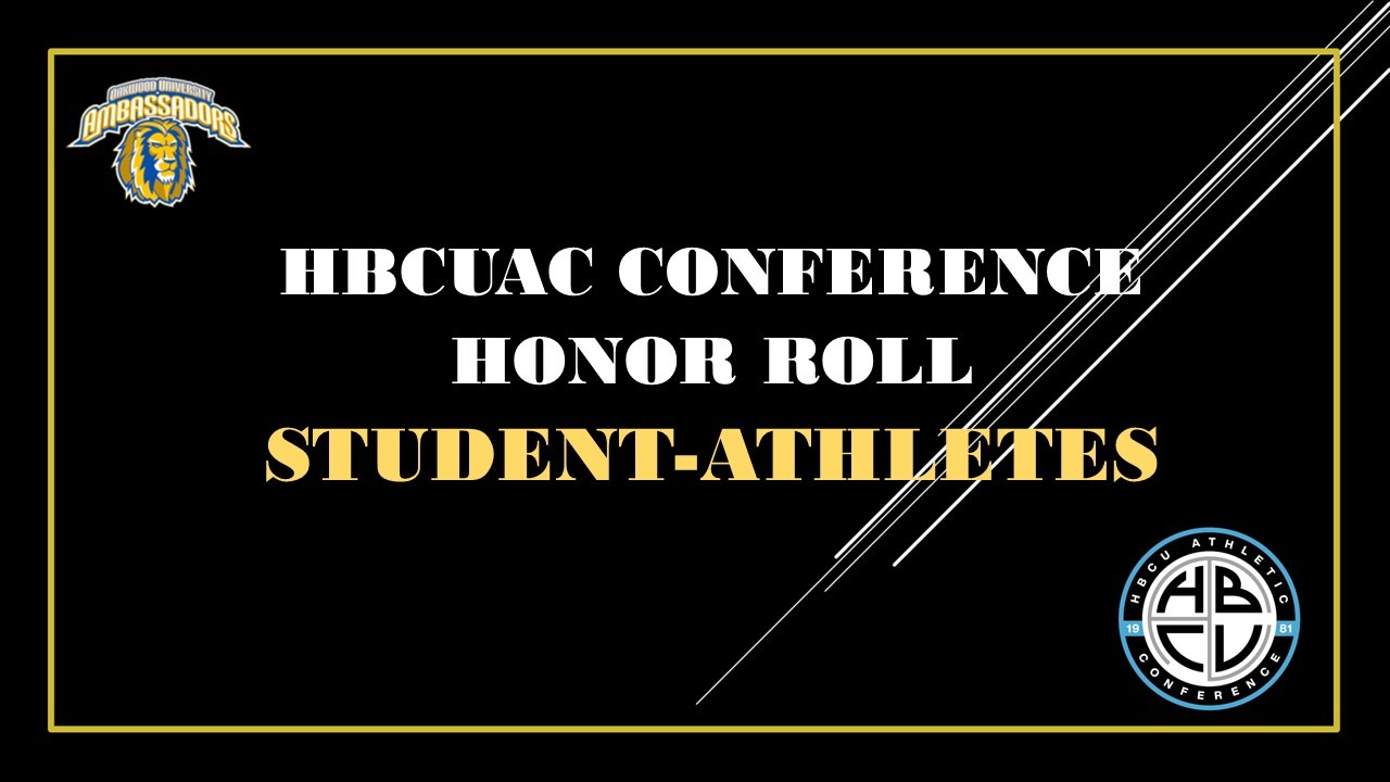HBCUAC HONOR ROLL -OH 2025-26